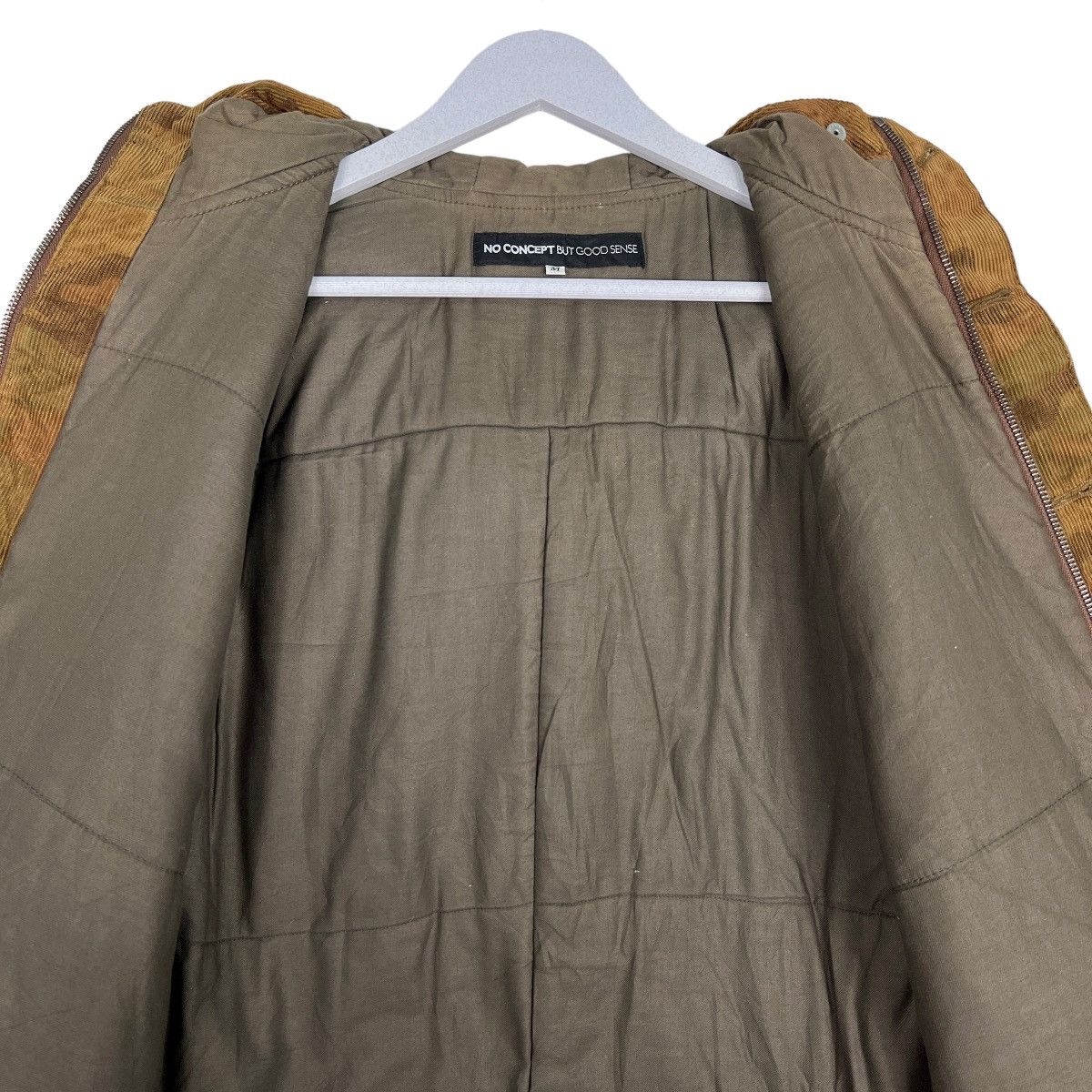 GOODENOUGH 🔥 NO CONCEPT BUT GOOD SENSE WOODLAND CAMO CORDUROY JACKET Size US M / EU 48-50 / 2 - 13 Thumbnail