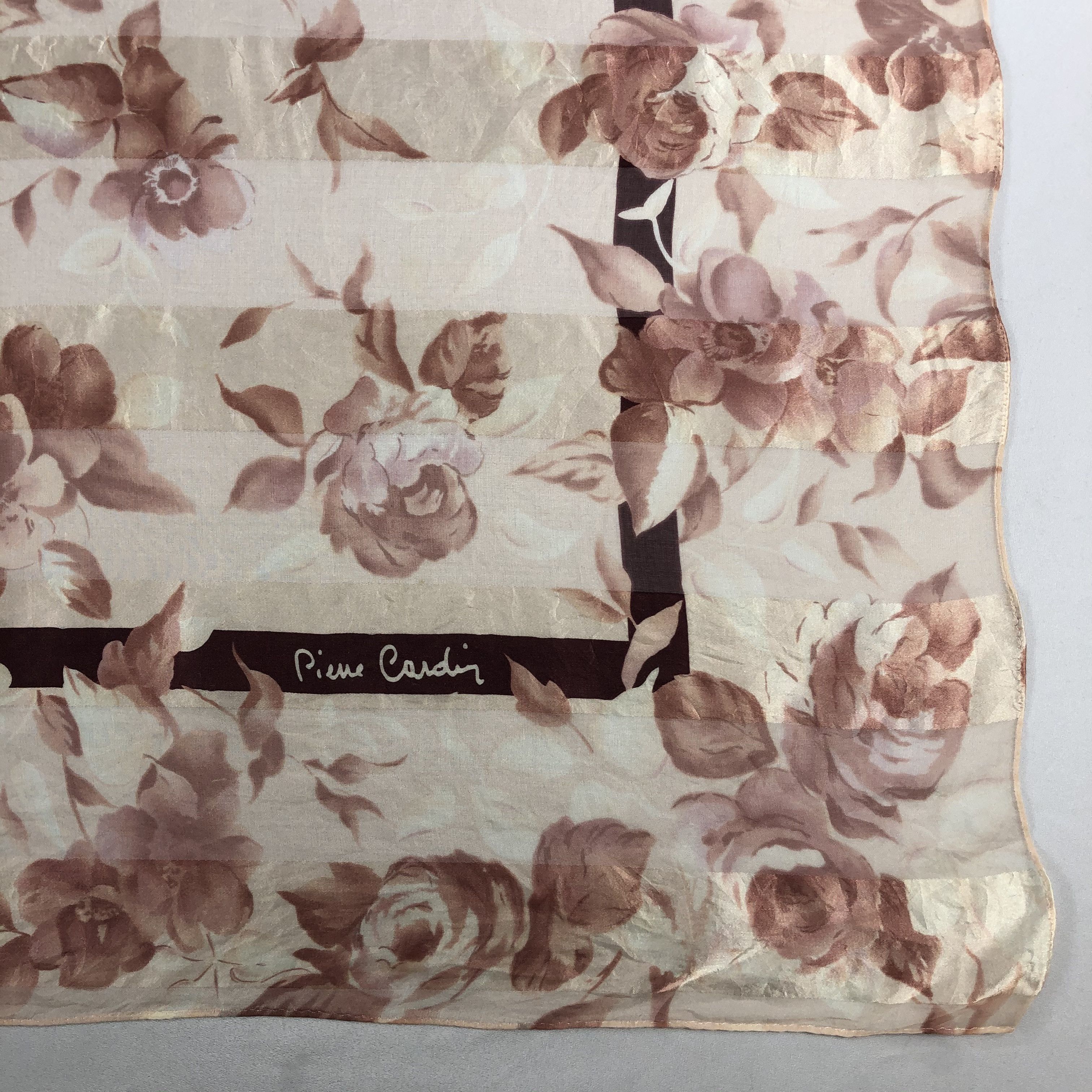 Pierre Cardin Vintage Pierre Cardin Silk Scarf Size ONE SIZE - 4 Thumbnail