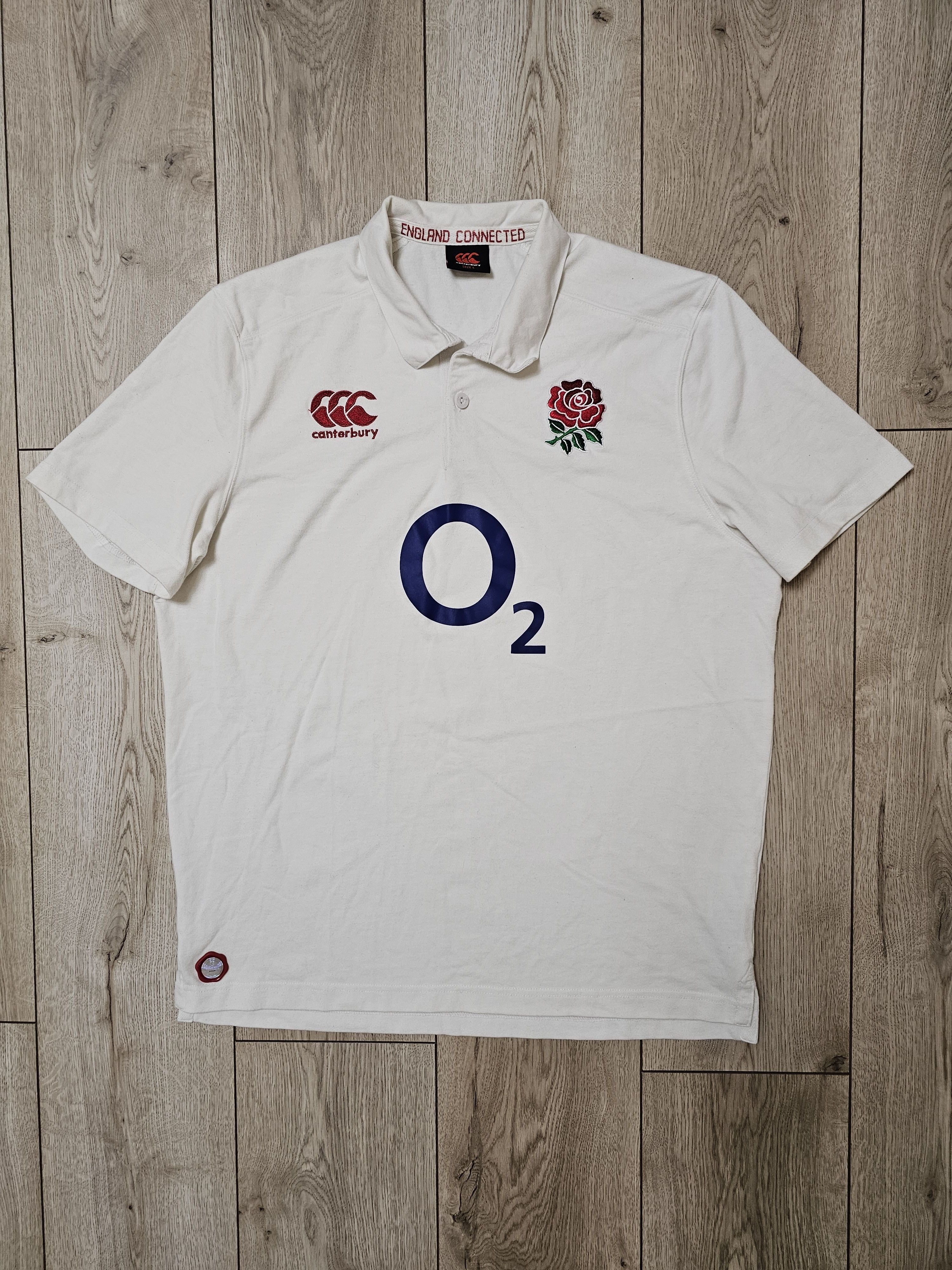 Canterbury of New Zealand ENGLAND RUGBY SHIRT RUGBY JERSEY COTTON POLO Size US L / EU 52-54 / 3 - 1 Thumbnail