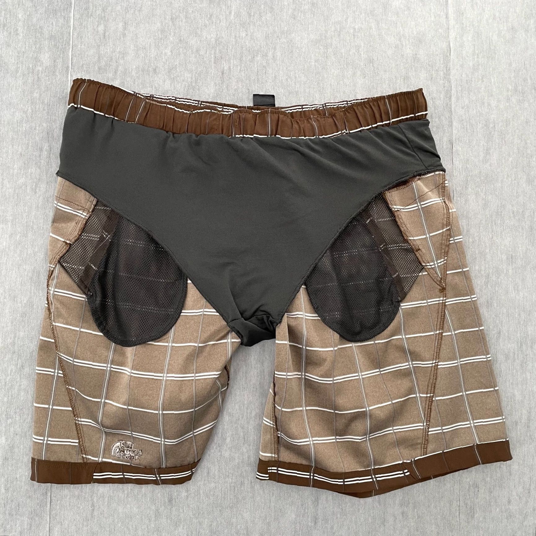 The North Face The North Face Shorts Men Large Belted Lined Outdoor Hiking Brown Mens Size US 33 - 6 Thumbnail