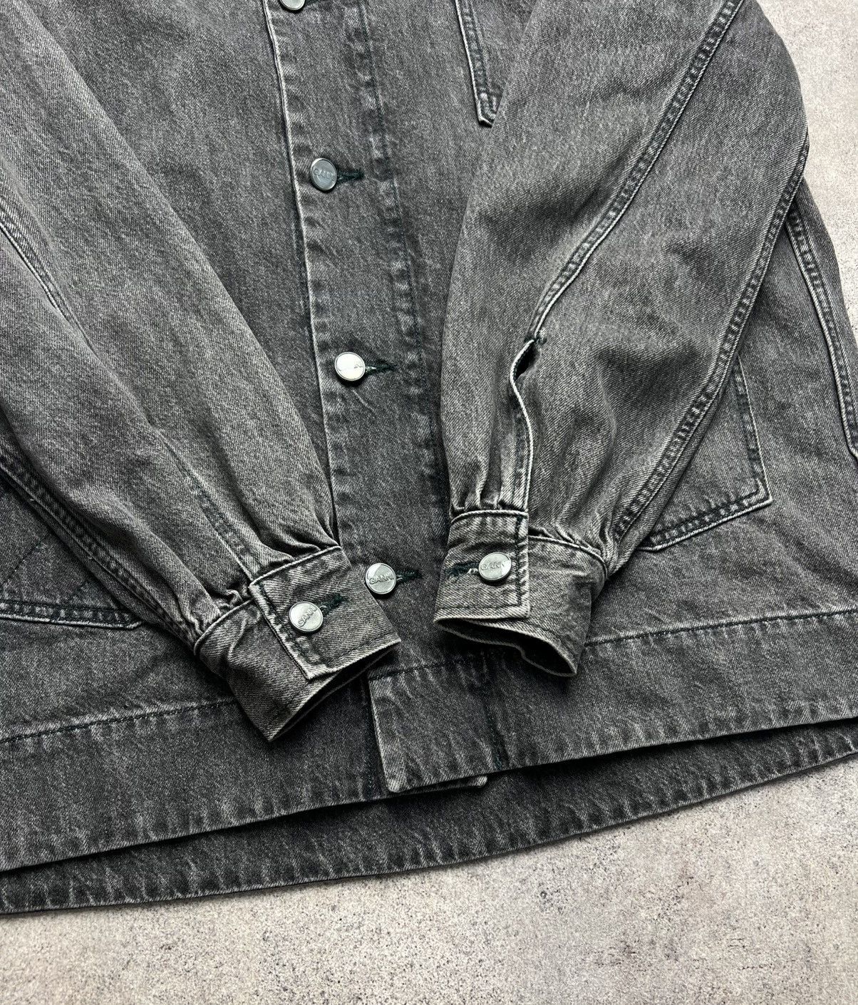 Ganni Ganni denim jacket Size M / US 6-8 / IT 42-44 - 2 Thumbnail