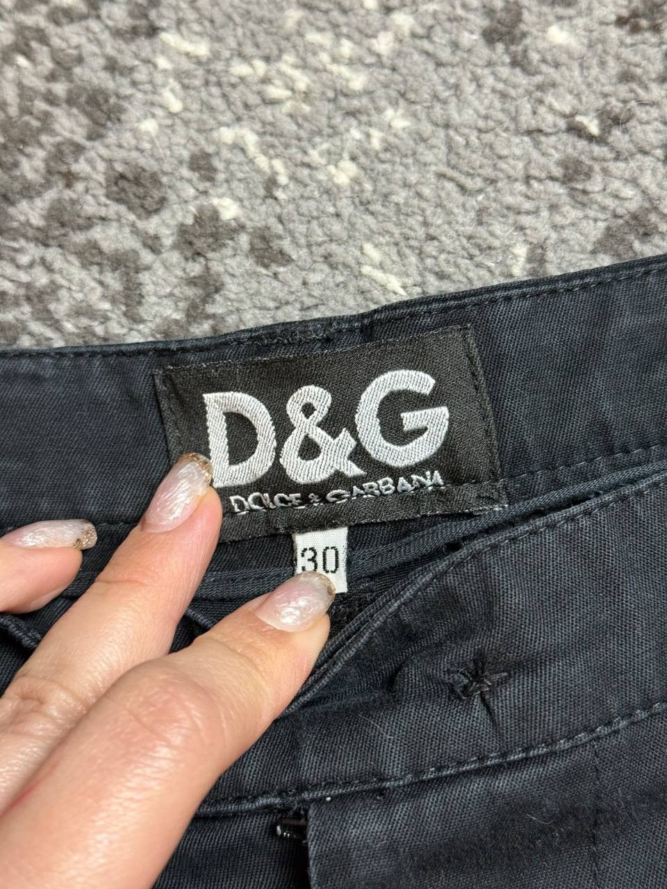 Dolce & Gabbana Vintage t2k Dolce Gabbana Denim Embroidered Logo Jeans Pants Size US 30 / EU 46 - 4 Thumbnail