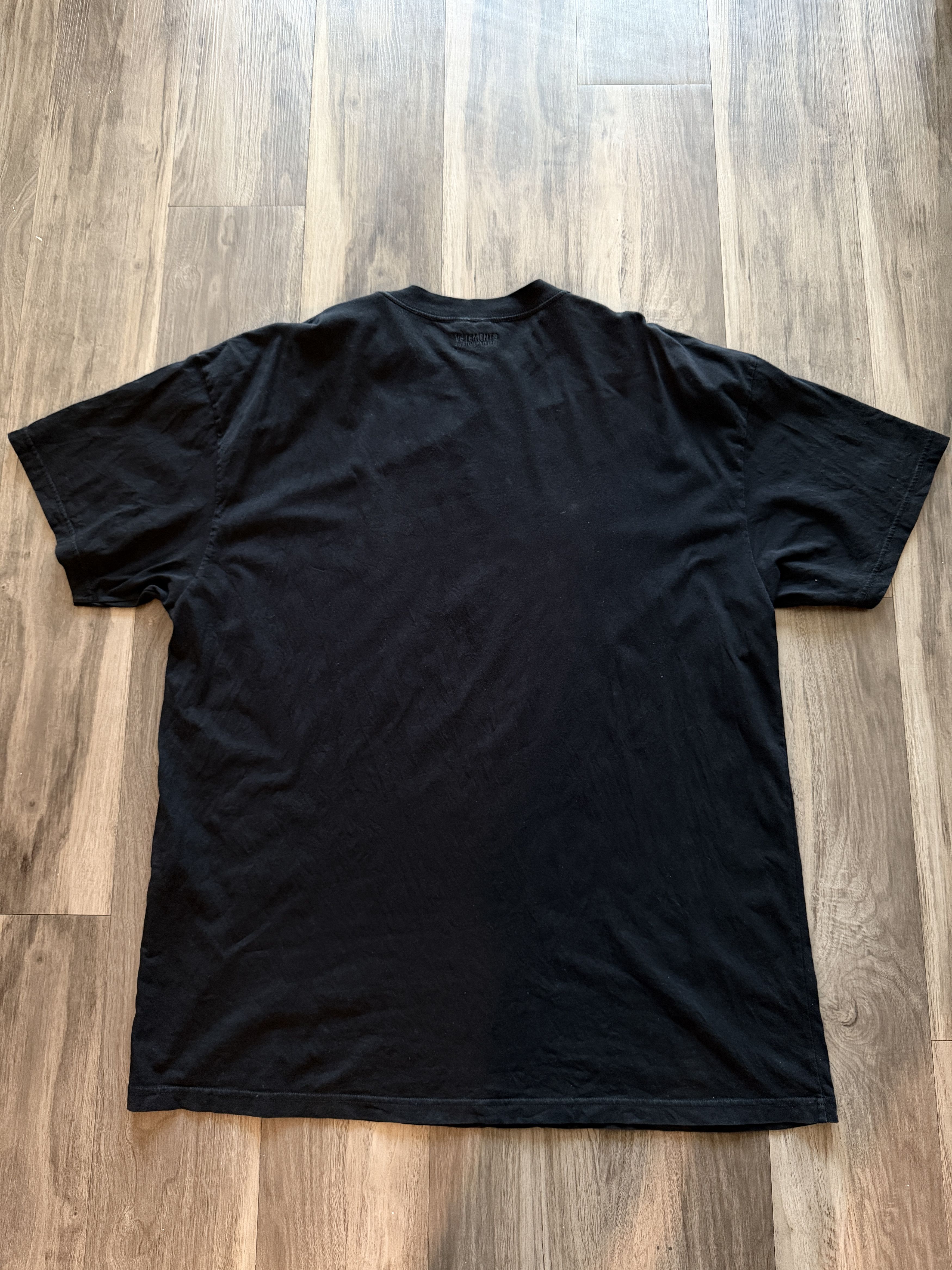 Vetements Vetements Secrety Society Tee Black 2019 Size US L / EU 52-54 / 3 - 6 Thumbnail