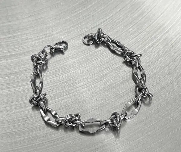 Jewelry Barbed Wire Silver Bracelet Size ONE SIZE - 2 Thumbnail