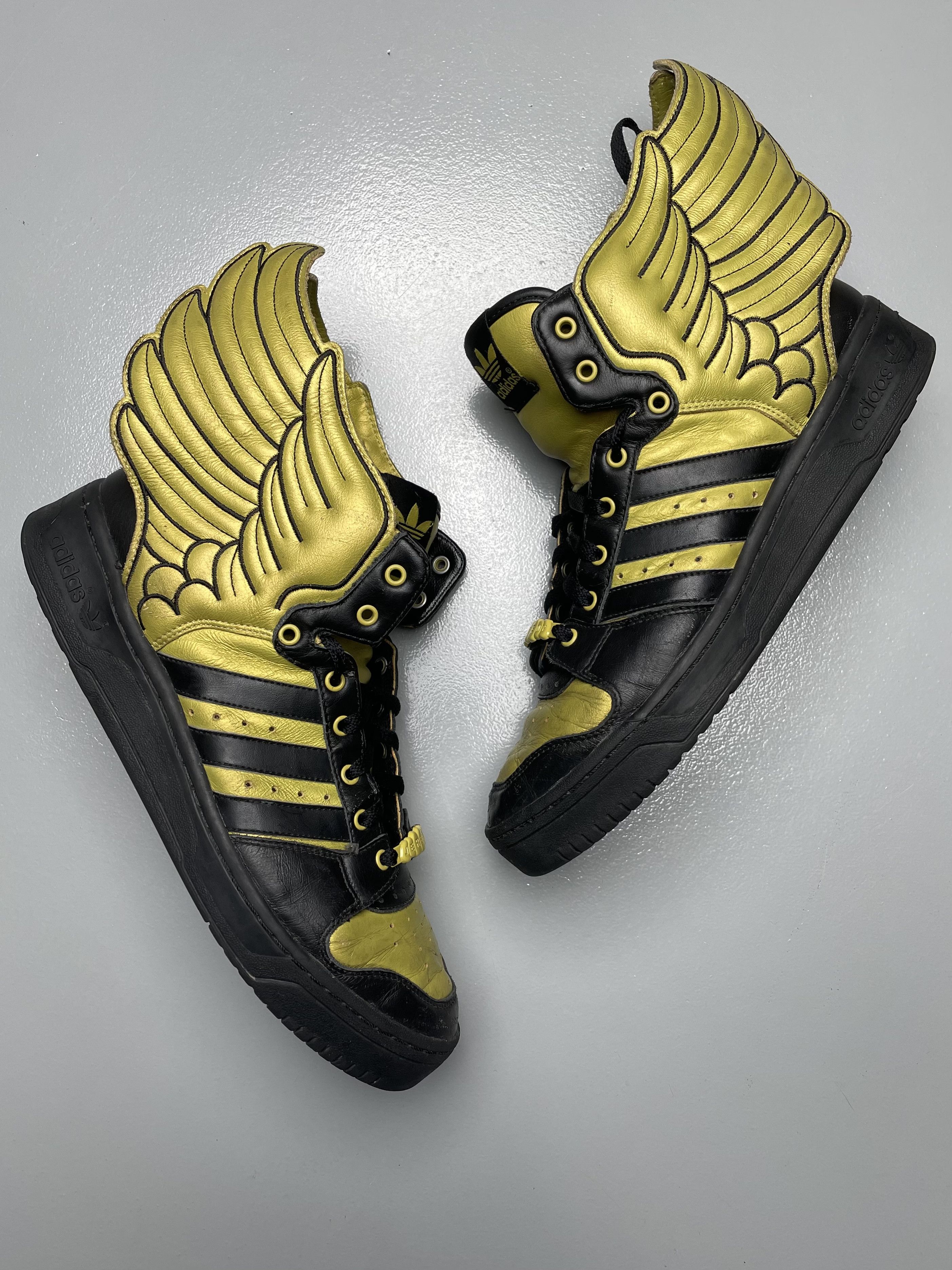 Adidas  Jeremy Scott Jeremy Scott x Adidas Wings 2.0 Cutout Sneaker  (White) | Grailed