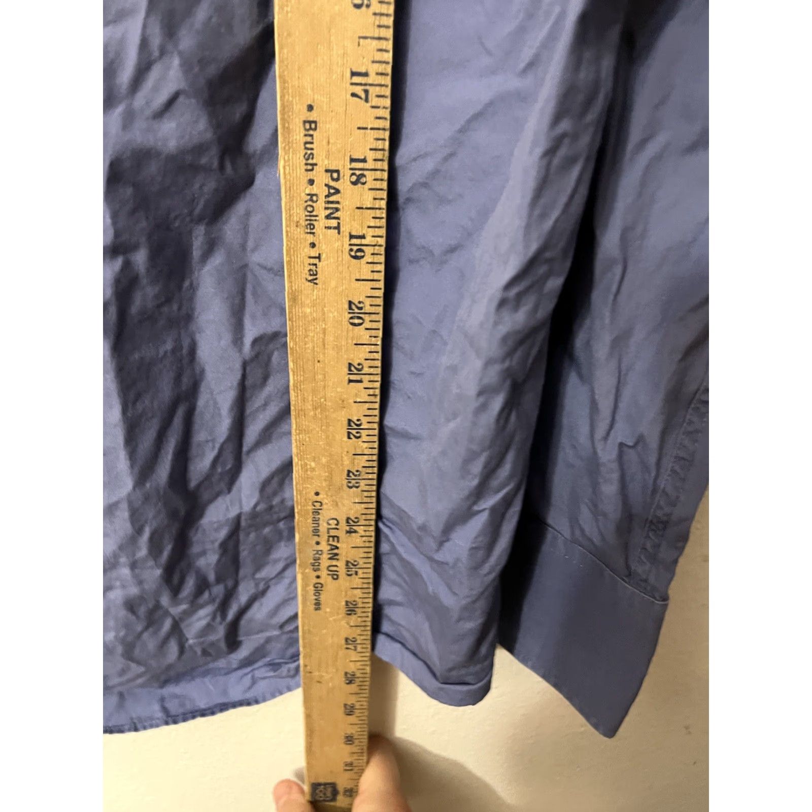 Vintage Calvin Klein Jeans Button-Up Long Sleeve Shirt Men M Blue Solid - Classic, Button, Casual, Business, Travel - Cotton, Cotton/Poly? (No new info) Size US M / EU 48-50 / 2 - 4 Thumbnail