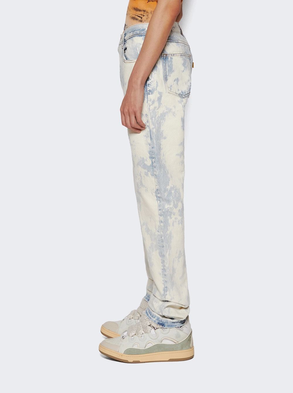Gallery Dept. o1gr1nt0426 Surf Side Wash 5001 Jeans in Indigo/White Size US 33 - 4 Thumbnail