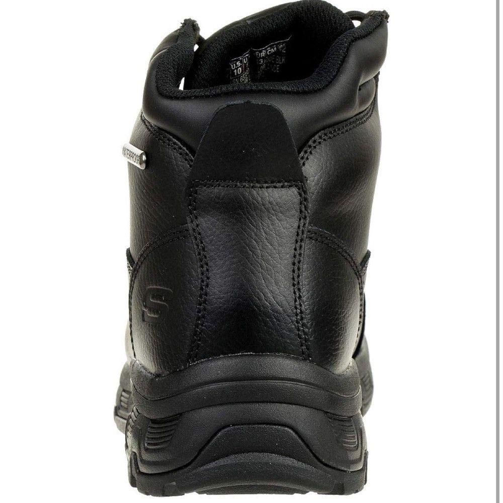 SKECHERS Skechers Men's Leather Boot Shoes sz 9 Waterproof NEW #K434 Size US 9 / EU 42 - 7 Thumbnail