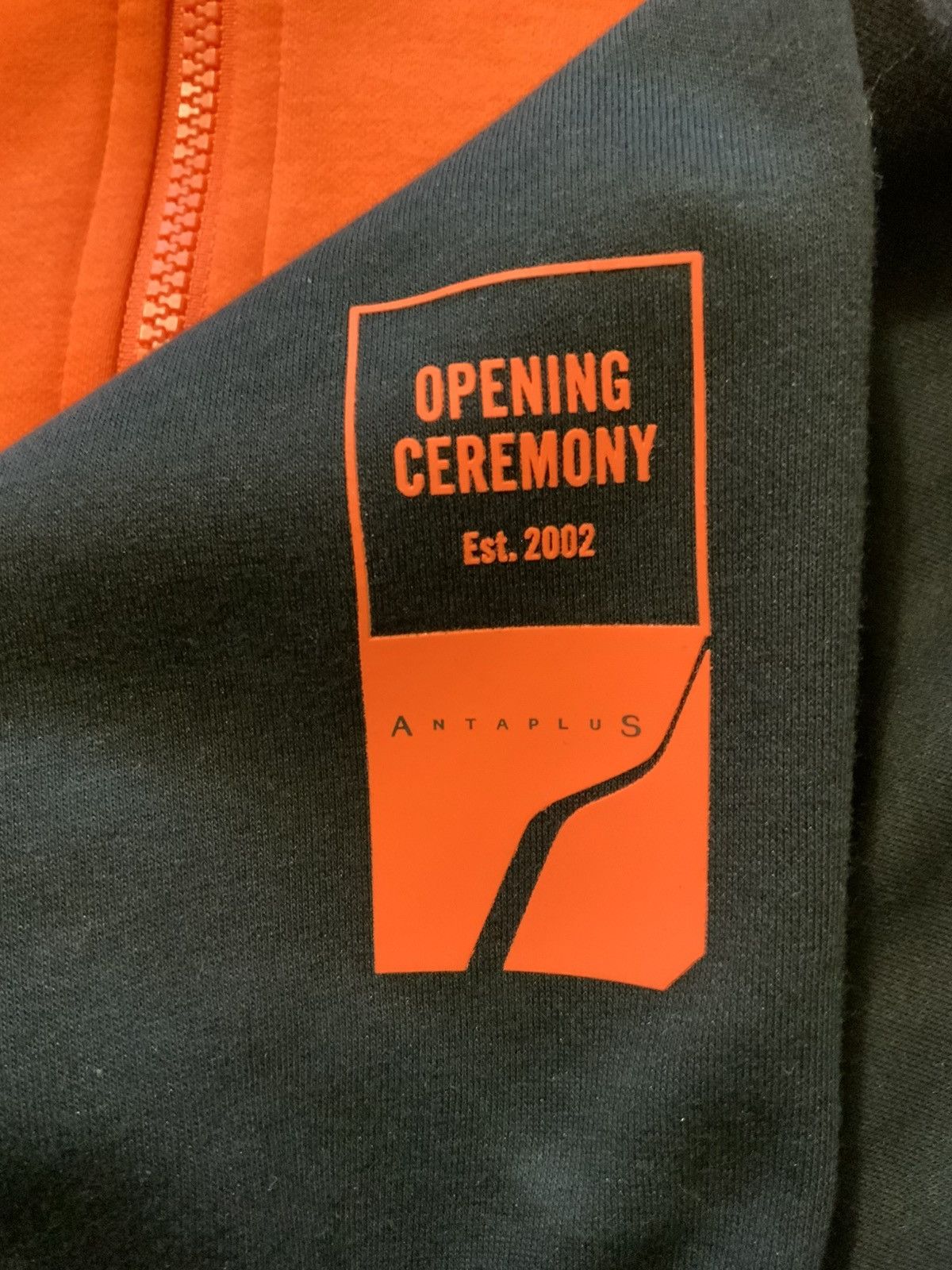 Opening Ceremony Opening Ceremony Anta Plus Tech Fleece Anorak 1/4 Zip Hoodie Size US S / EU 44-46 / 1 - 7 Thumbnail
