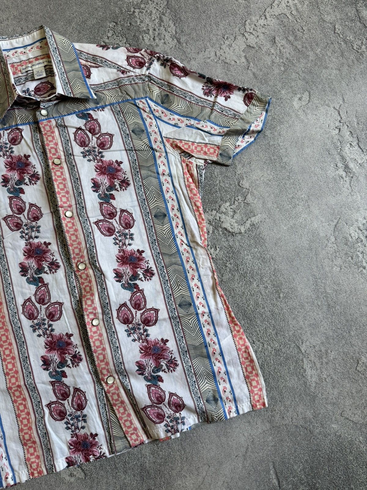H&M Matthew Williamson for H&M floral shirt button up hawaii Size US S / EU 44-46 / 1 - 11 Thumbnail