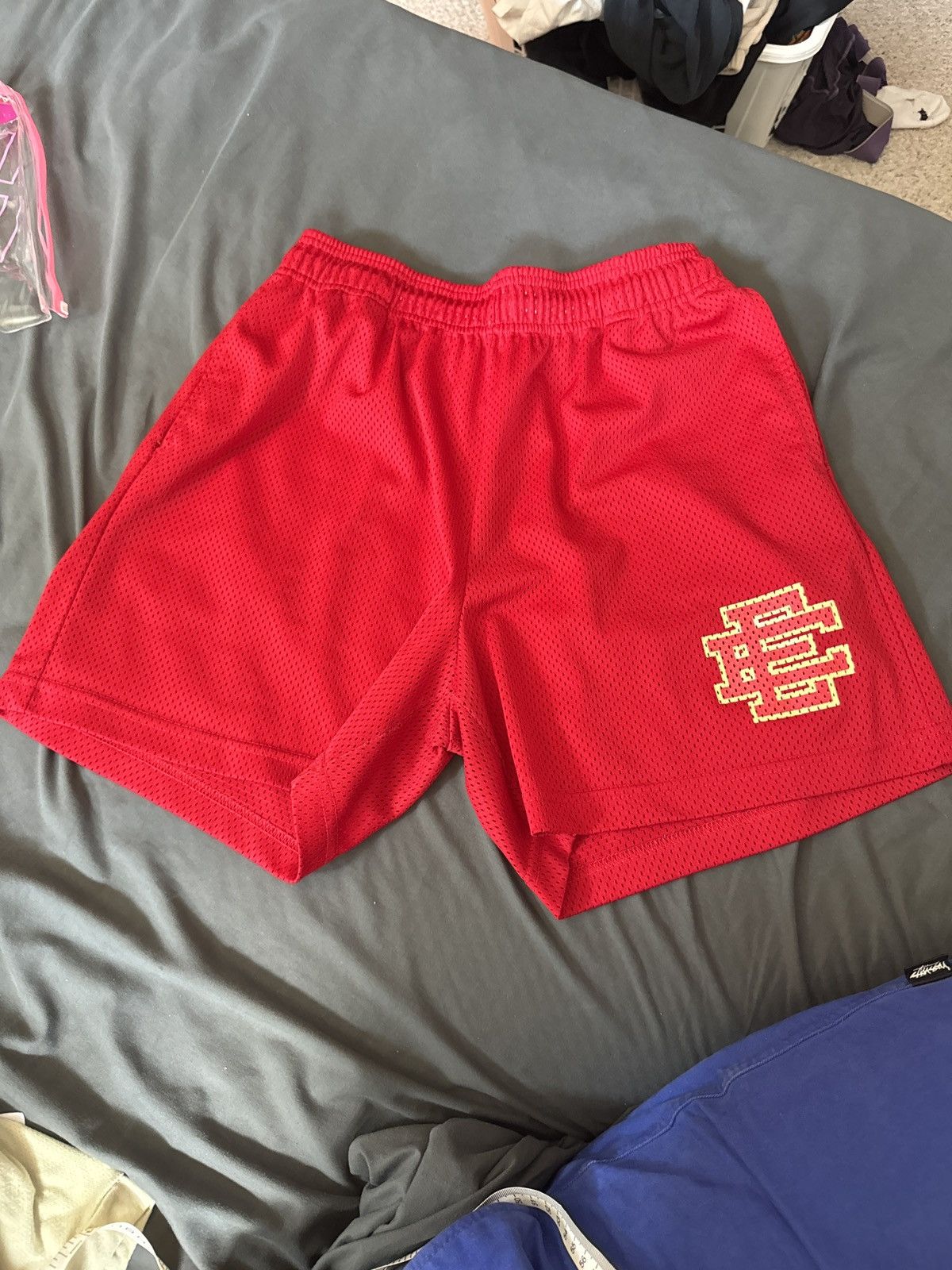 Eric Emanuel basic red shorts large