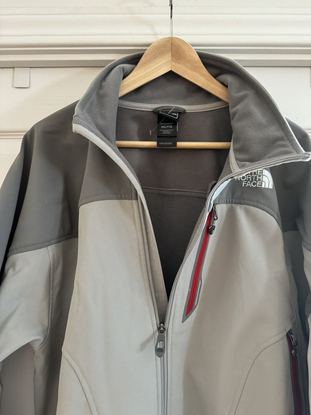 The North Face The North Face Vintage Jacket - Grey Red - Men’s XXL Size US XXL / EU 58 / 5 - 6 Thumbnail
