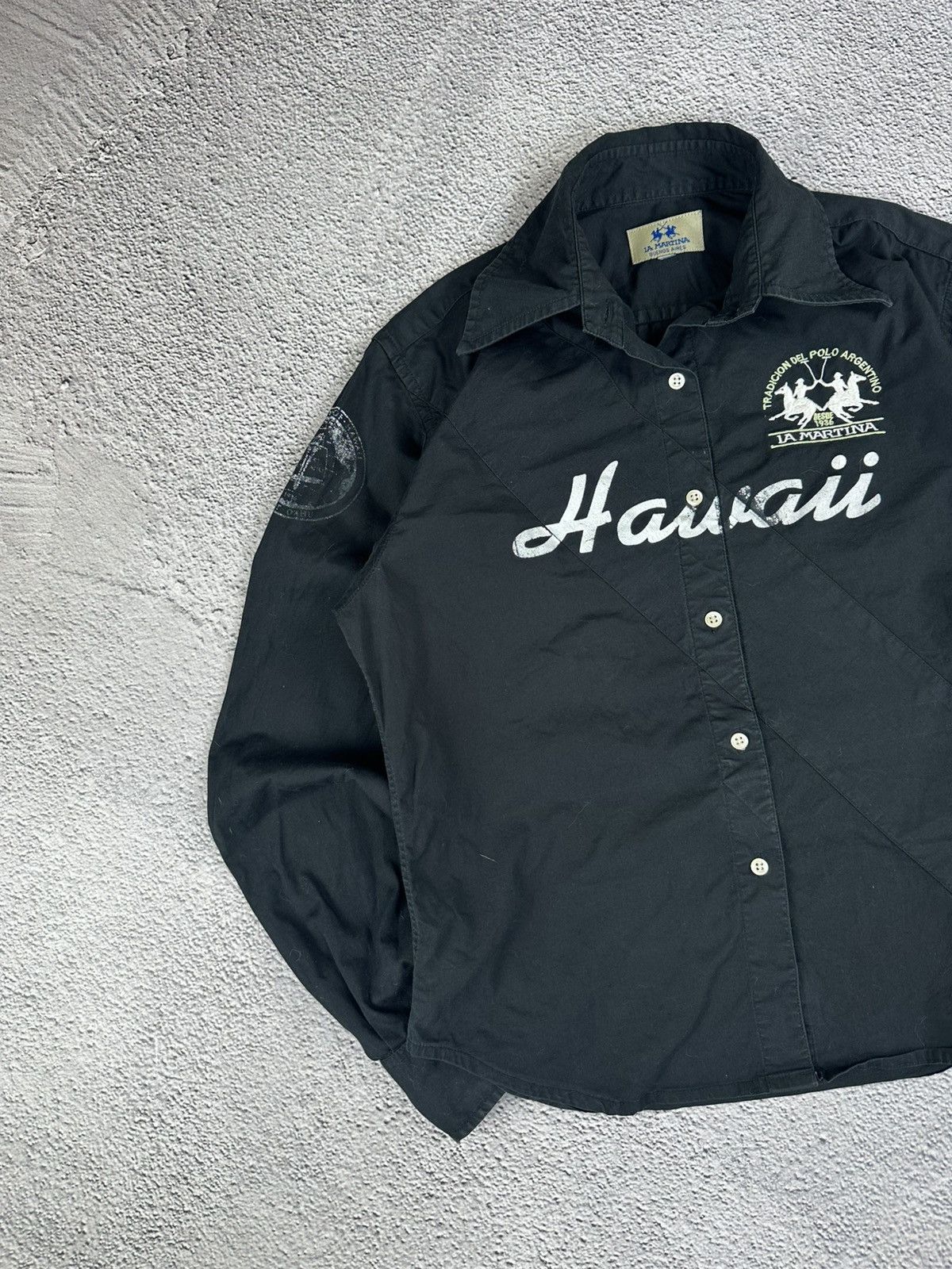 La Martina × Vintage Vintage La Martina Hawaii #3 Y2K Shirt Faded Old Money Size US S / EU 44-46 / 1 - 3 Thumbnail