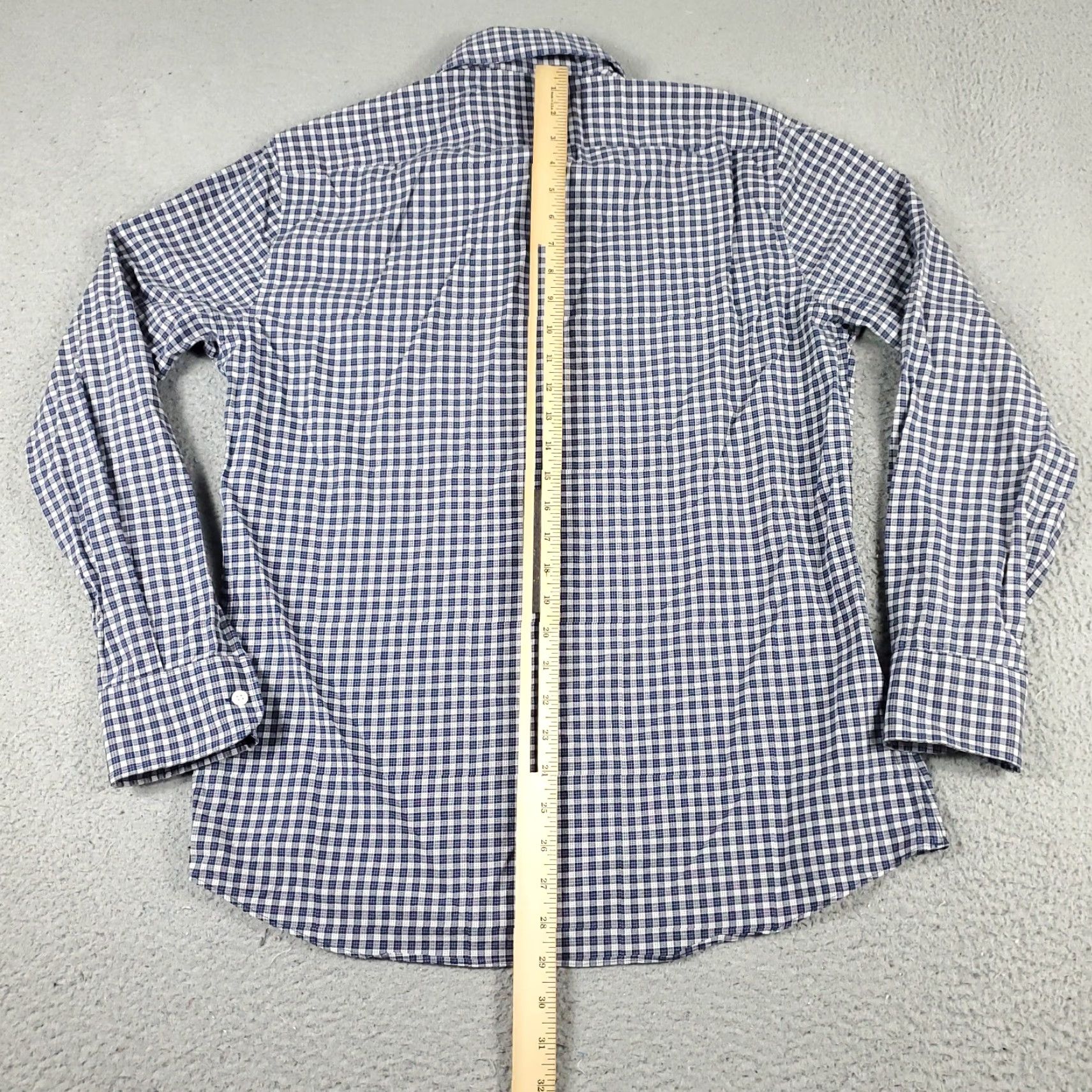 Bonobos Bonobos Shirt Mens Medium Blue Plaid Button-Up Long Sleeve Casual Business Formal Travel Workwear Modern Preppy Size US M / EU 48-50 / 2 - 3 Thumbnail