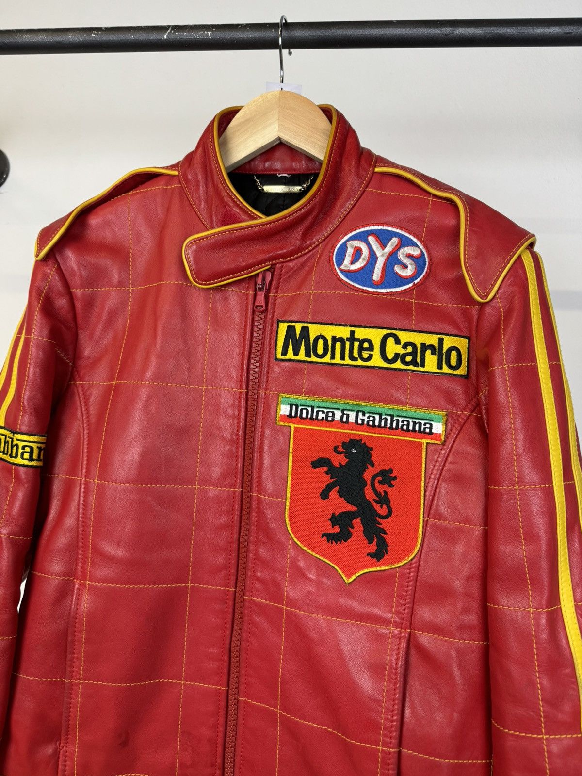 Dolce & Gabbana モンテカルロ レザージャケット Dolce & Gabbana モンテカルロ レザージャケット