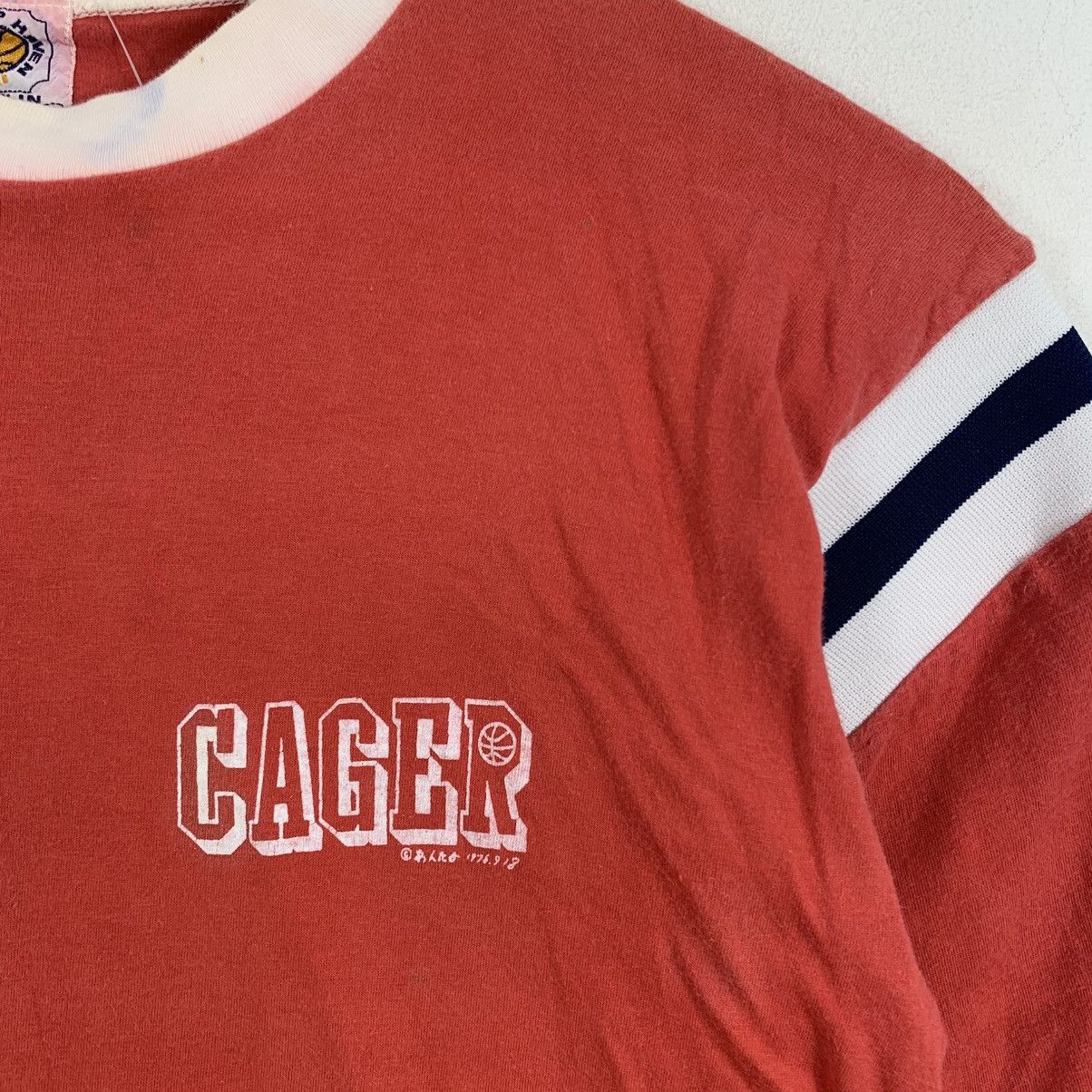 Vintage Vintage 90s HOOP HAVEN SAKAI Cager Japan Raglan Tshirt Size US S / EU 44-46 / 1 - 4 Thumbnail