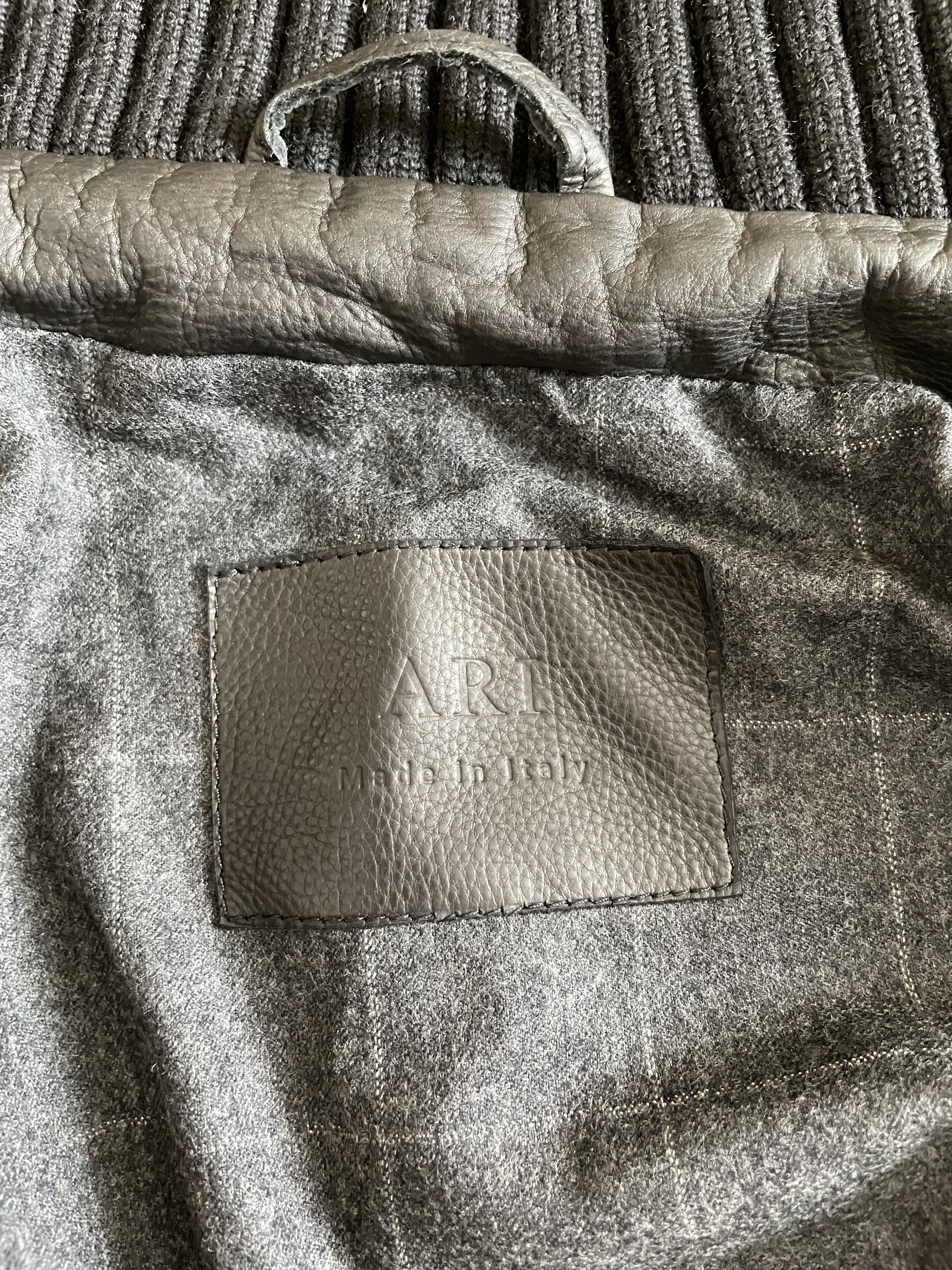 Other Ari Soho - Calfskin Leather Jacket - IT 52 - US L Size US L / EU 52-54 / 3 - 4 Thumbnail