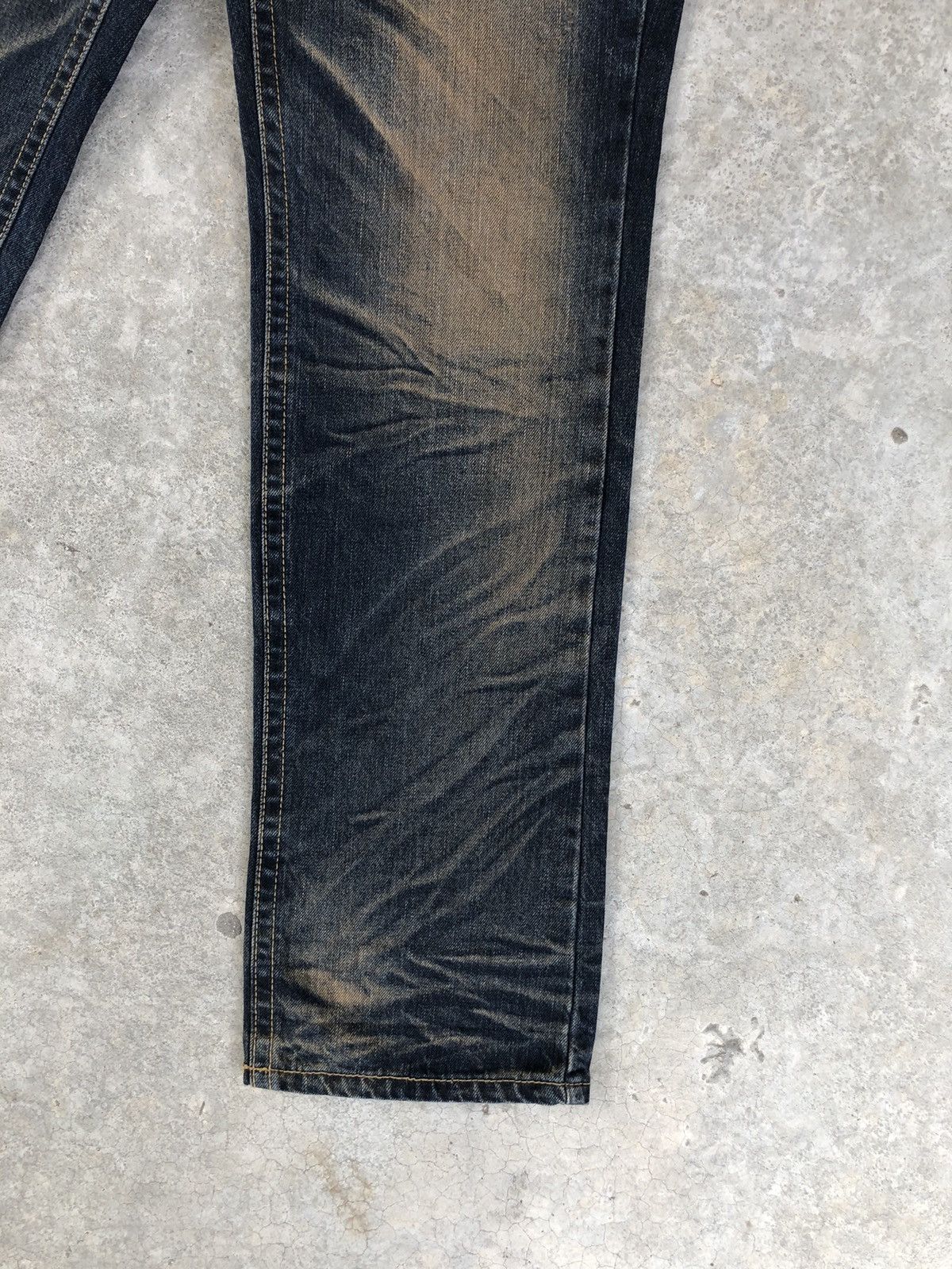 Japanese Brand Rare Yoshitomo Nara Lolita Dog Distressed Jeans Size US 34 / EU 50 - 8 Thumbnail