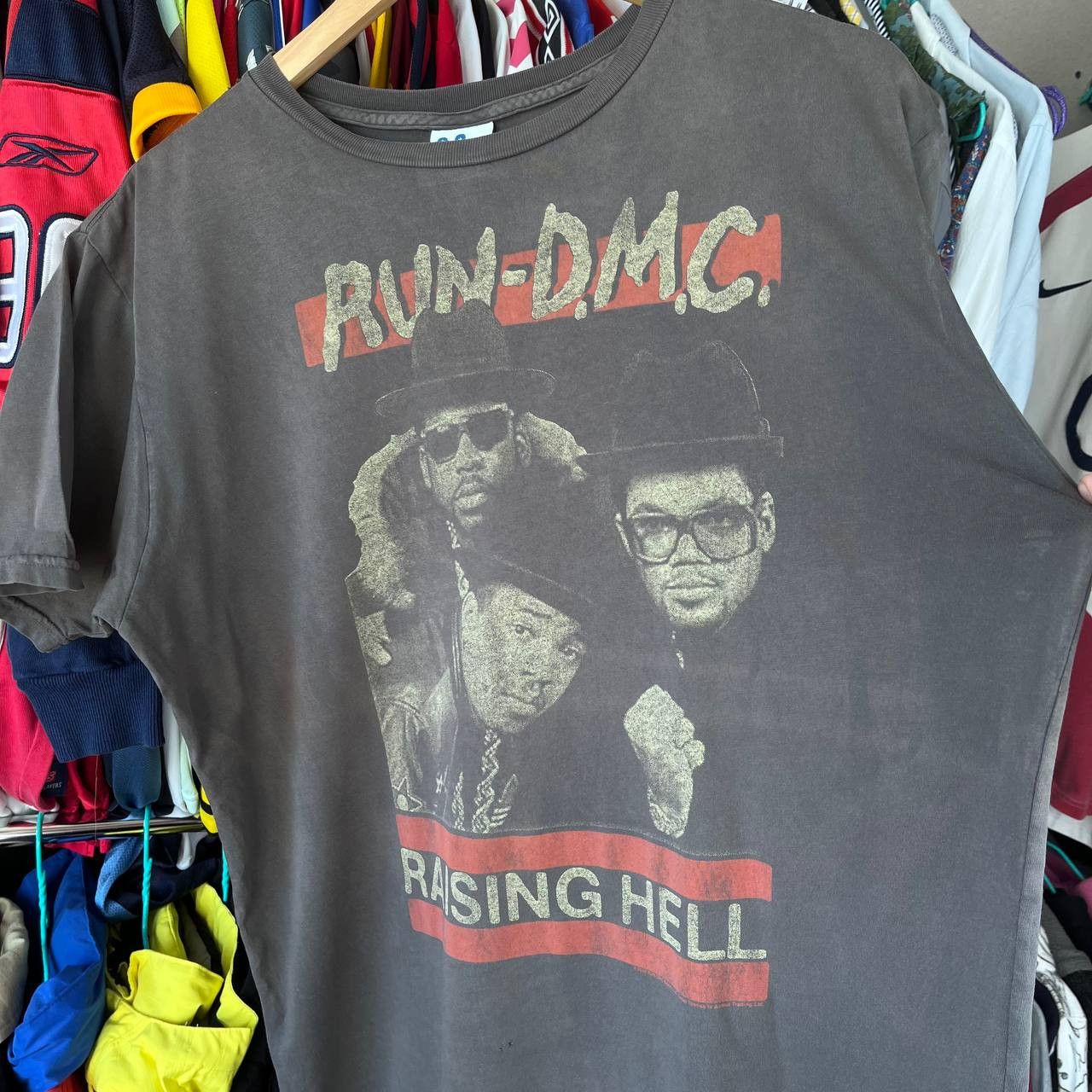 Rap Tees JunkFood RUN DMC 2009 'Raising Hell' Hip-Hop Tshirt Size M Size US M / EU 48-50 / 2 - 5 Thumbnail