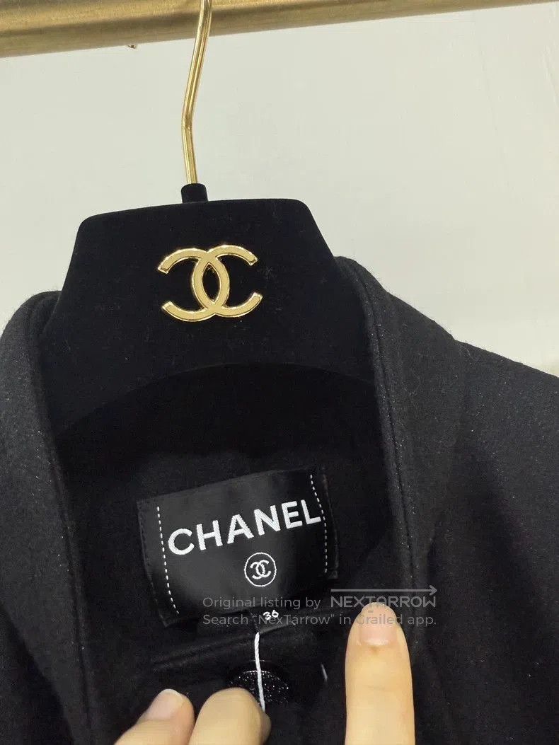 Chanel Chanel 24B Bow Pocket Long Coat. Size US S / EU 44-46 / 1 - 2 Thumbnail