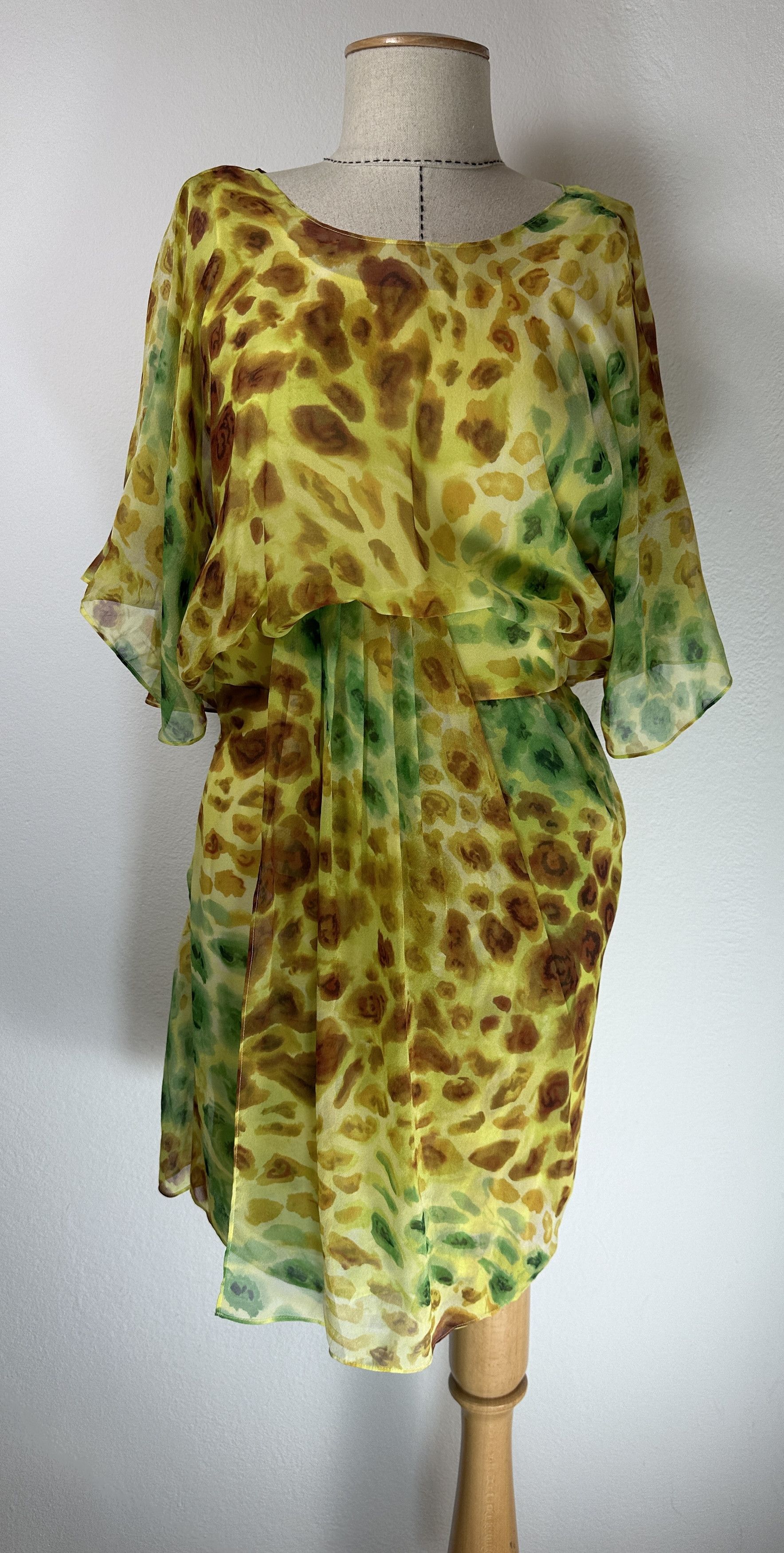 image of Diane Von Furstenberg Silk Dress, Women's (Size Small)