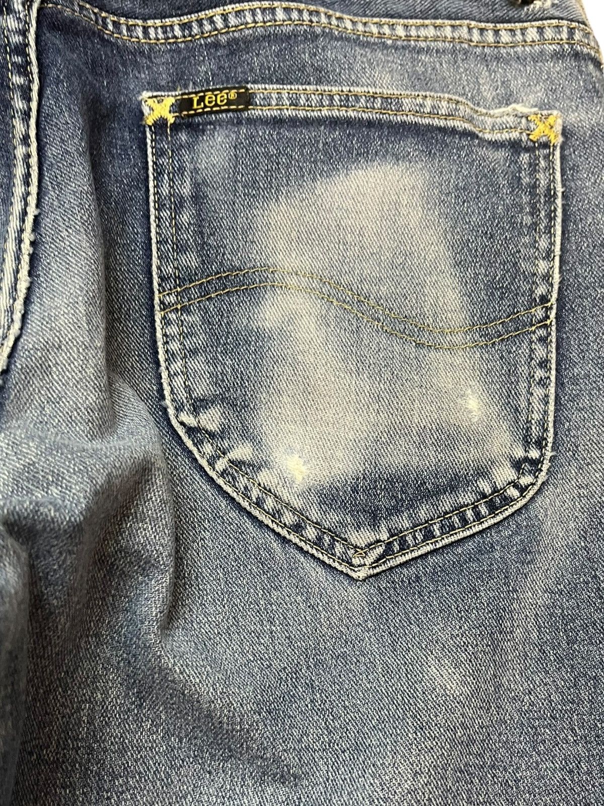 Lee Vintage Lee Riders Flare Grunge Distressed Denim Size US 30 / EU 46 - 7 Thumbnail