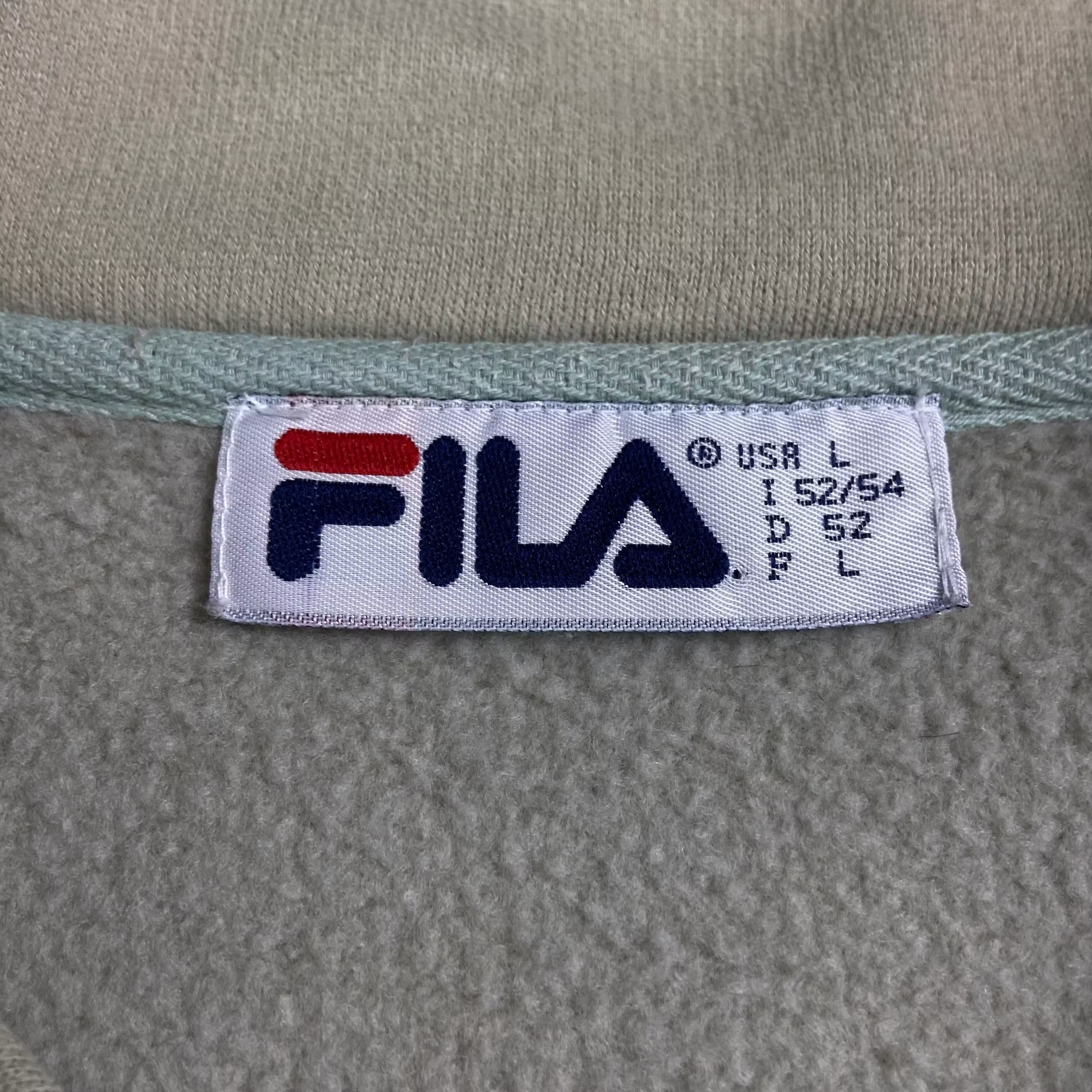 Fila × Vintage Mens Sweatshirt Pullover Fila Vintage Size L Size US L / EU 52-54 / 3 - 4 Thumbnail