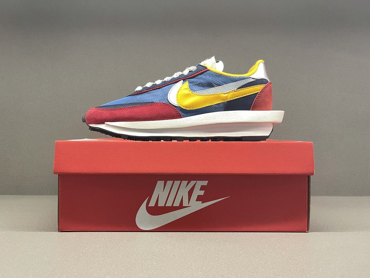 Nike × Sacai Nike Ld Waffle Sacai Blue/Multi Size US 9 / EU 42 - 2 Thumbnail