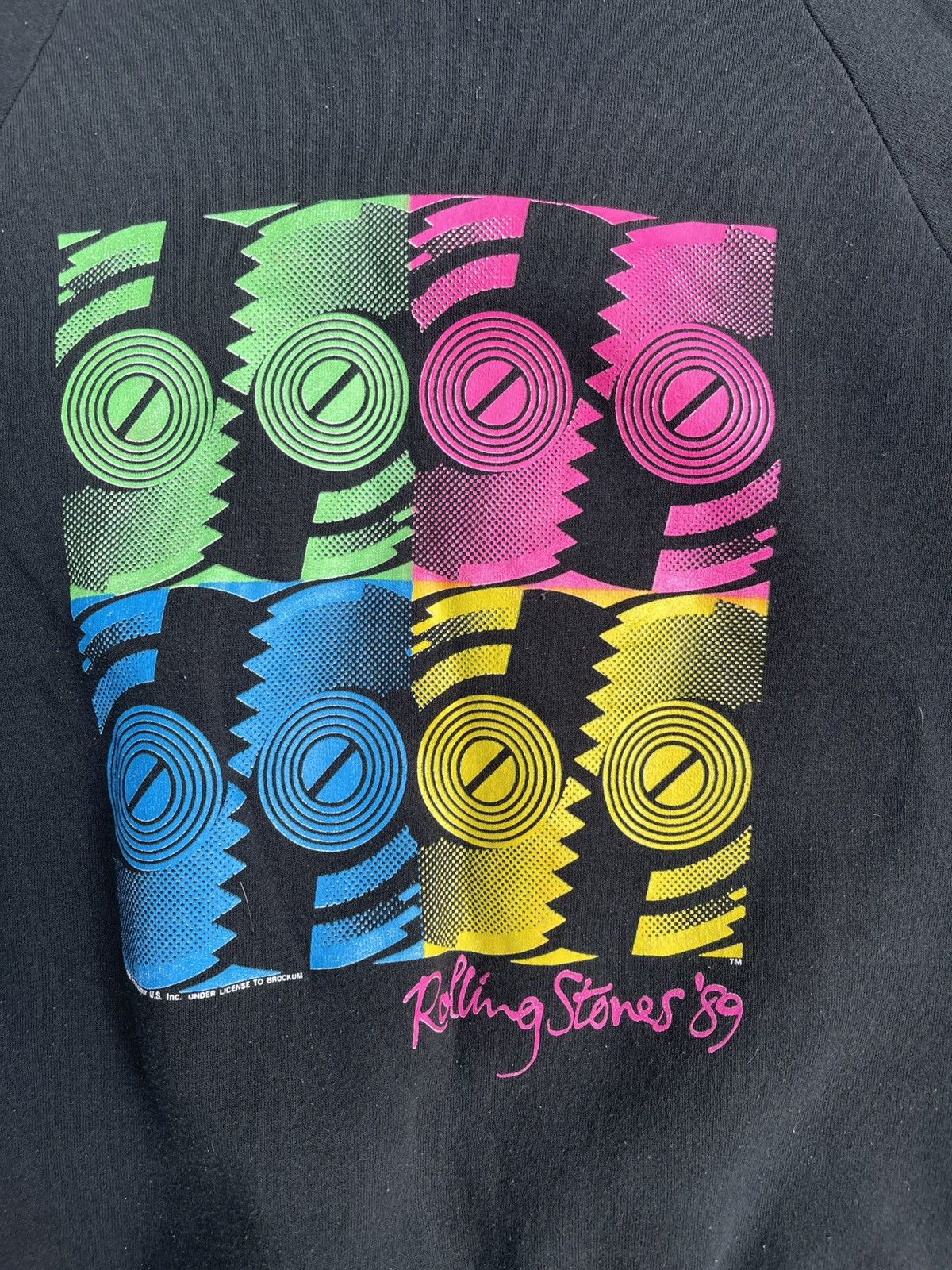 The Rolling Stones × Vintage 80’s The rolling stones 89 north america tour crewneck merch Size US L / EU 52-54 / 3 - 2 Thumbnail