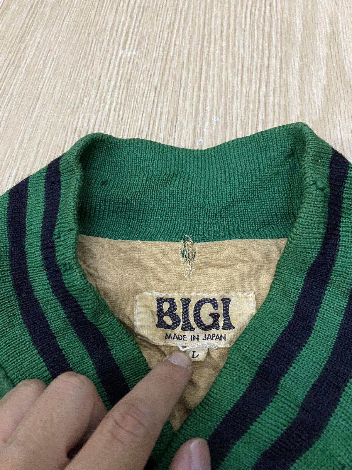 BIGI Vintage 80’s Bigi Mid-Air Leapers Tokyo 1983 varsity jacket Size US L / EU 52-54 / 3 - 5 Thumbnail