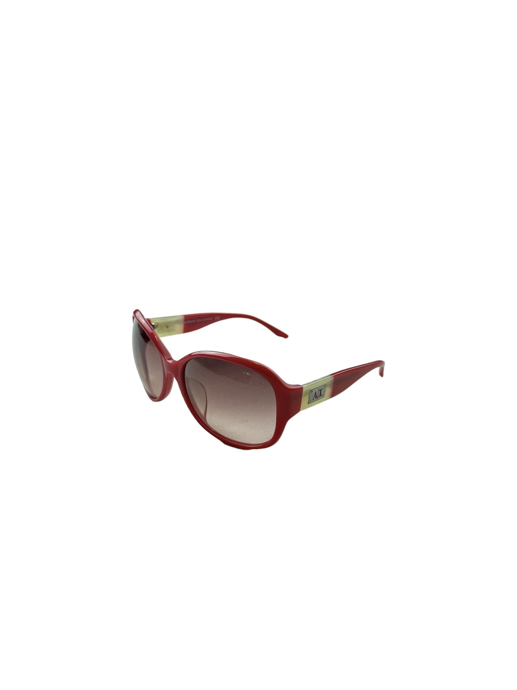 Armani Exchange Armani Pink Round Sunglasses Size ONE SIZE - 1 Thumbnail