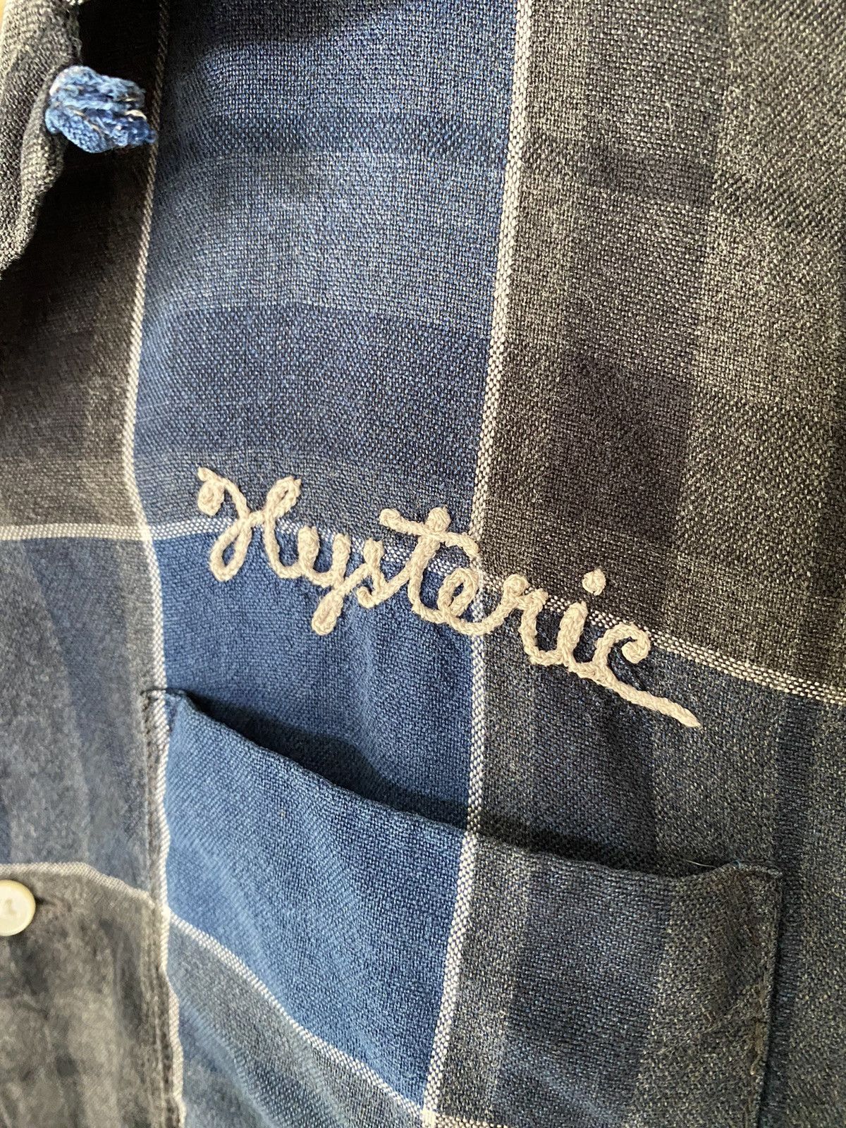 Hysteric Glamour Iconic chain stitch move your ass rayon open collar Size US M / EU 48-50 / 2 - 9 Thumbnail
