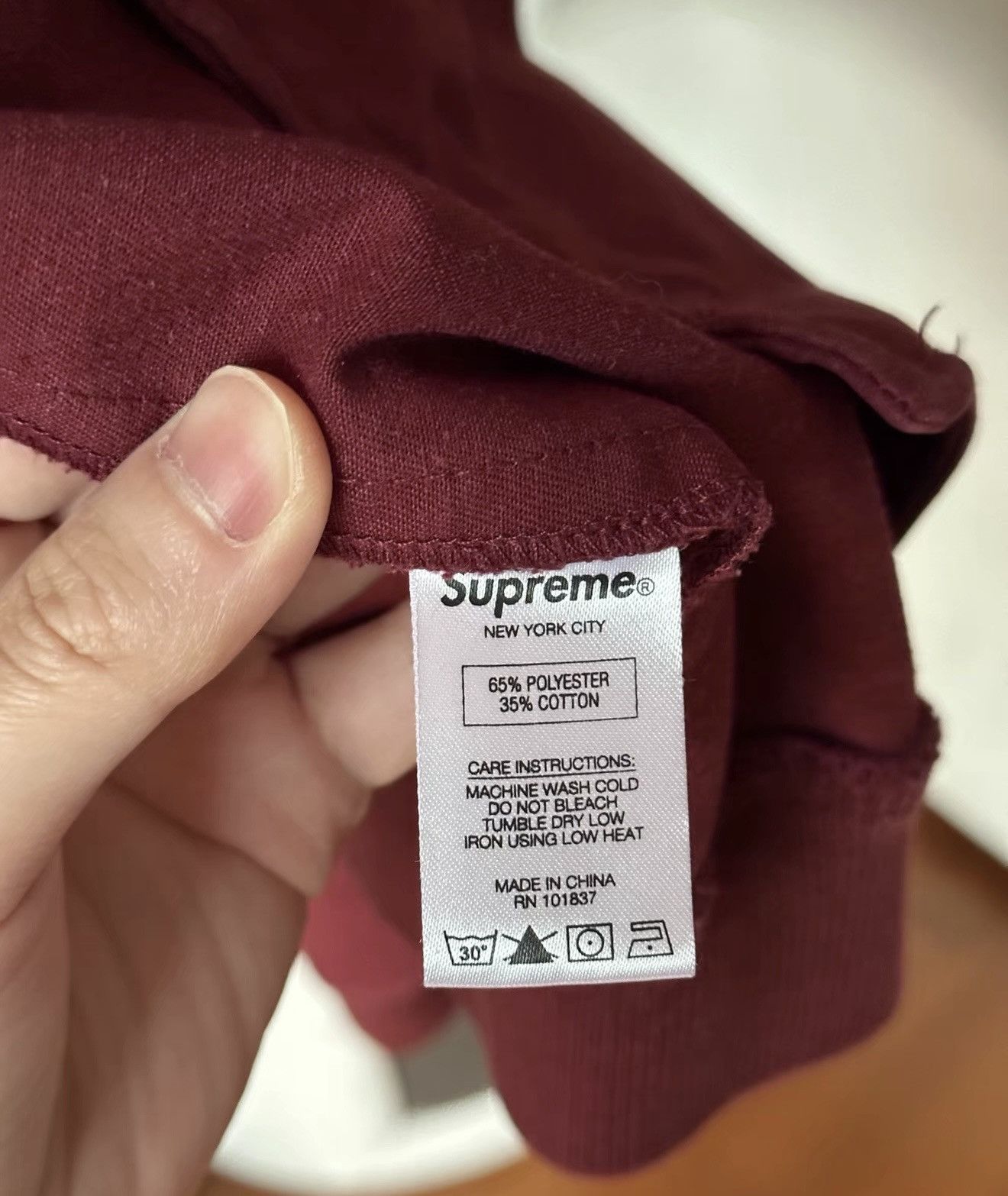 Supreme Supreme antihero Bomber Jacket burgundy Size US L / EU 52-54 / 3 - 4 Thumbnail