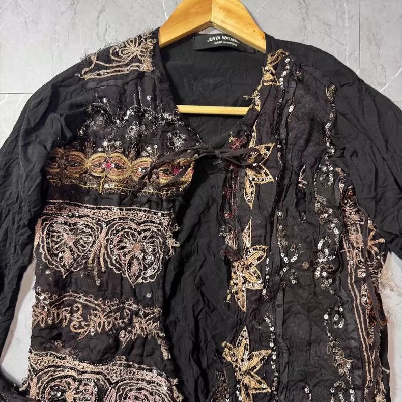 Comme des Garcons Comme Des Garcons Embroidered decorative cardigan Size S / US 4 / IT 40 - 2 Thumbnail