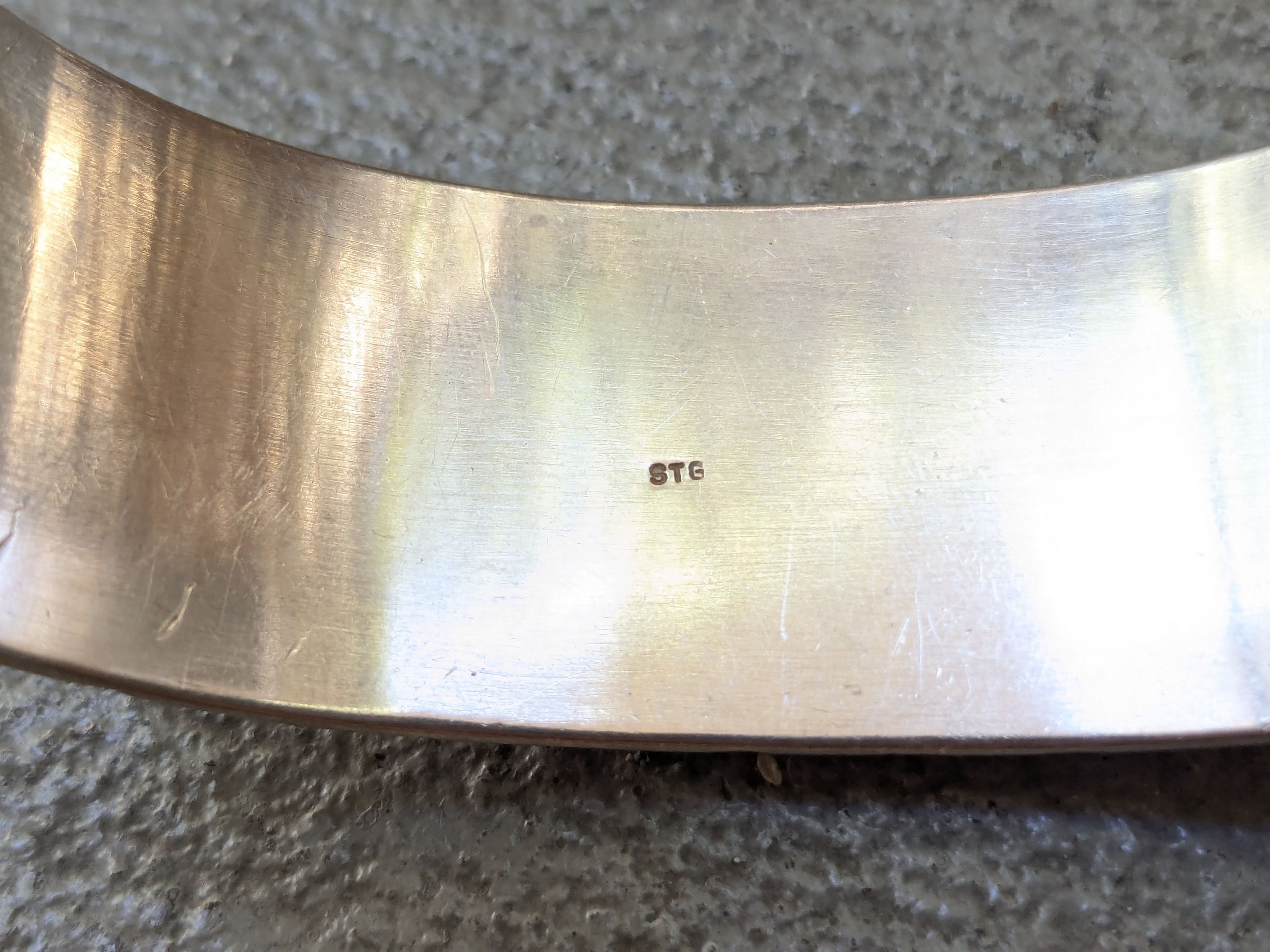 Jewelry Stainless Steel Bracelet Cuff Basket Woven 5.25" Size ONE SIZE - 4 Thumbnail