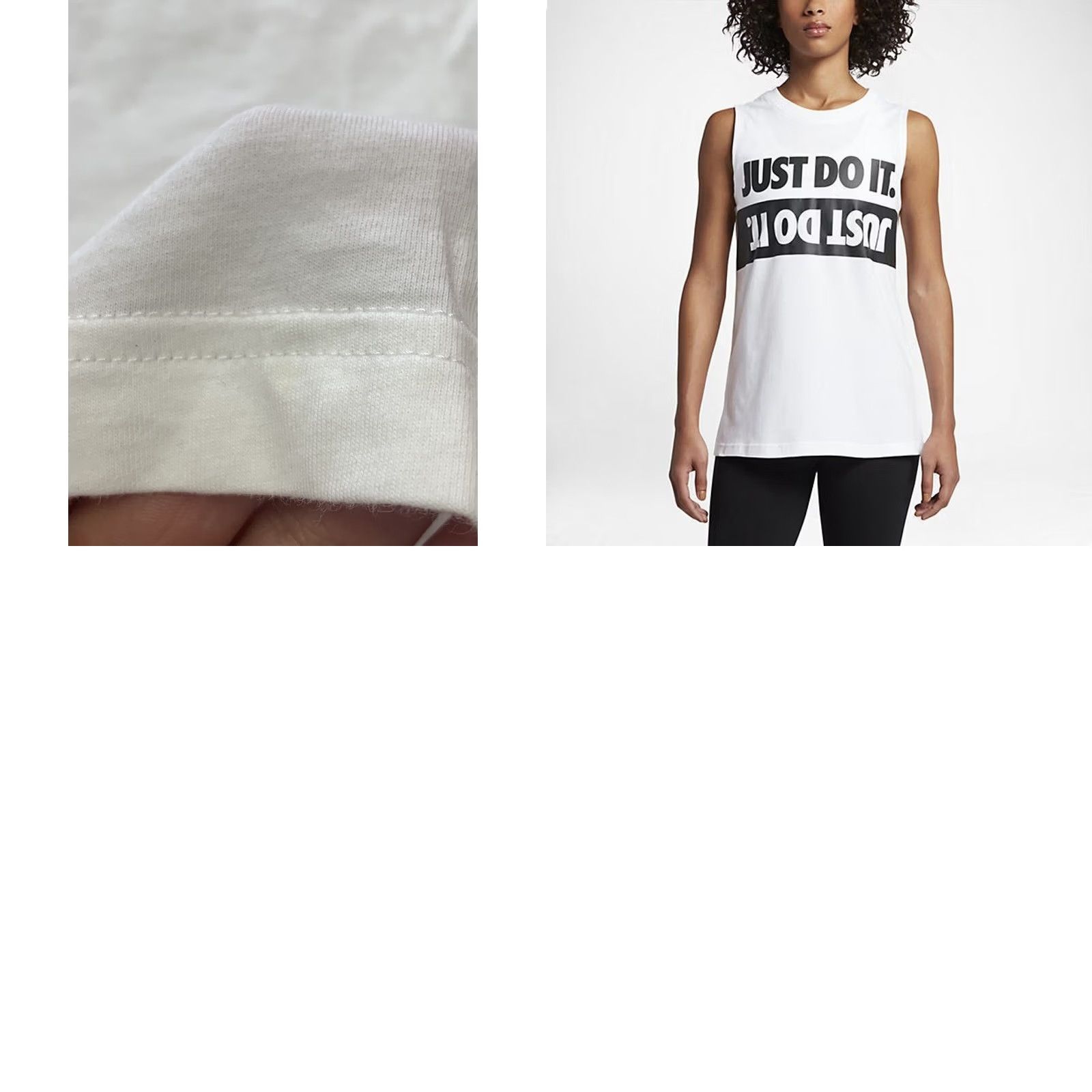 Nike NIKE JUST DO IT ORIGINAL SLEEVELESS SHIRT JERSEY VEST WOMEN SIZE XL 2017 CASUAL Size XL / US 12-14 / IT 48-50 - 8 Thumbnail
