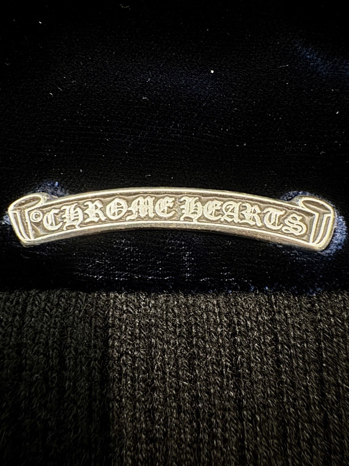 Chrome Hearts Chrome Hearts Navy Velour Jacket “So it Goes” L Size US L / EU 52-54 / 3 - 17 Thumbnail