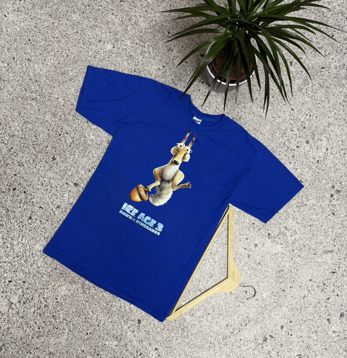 Cartoon Network × Vintage Vintage 2009 Ice Age 3 Dawn of The Dinosaurs Cartoon T-Shirt Size US L / EU 52-54 / 3 - 1 Thumbnail