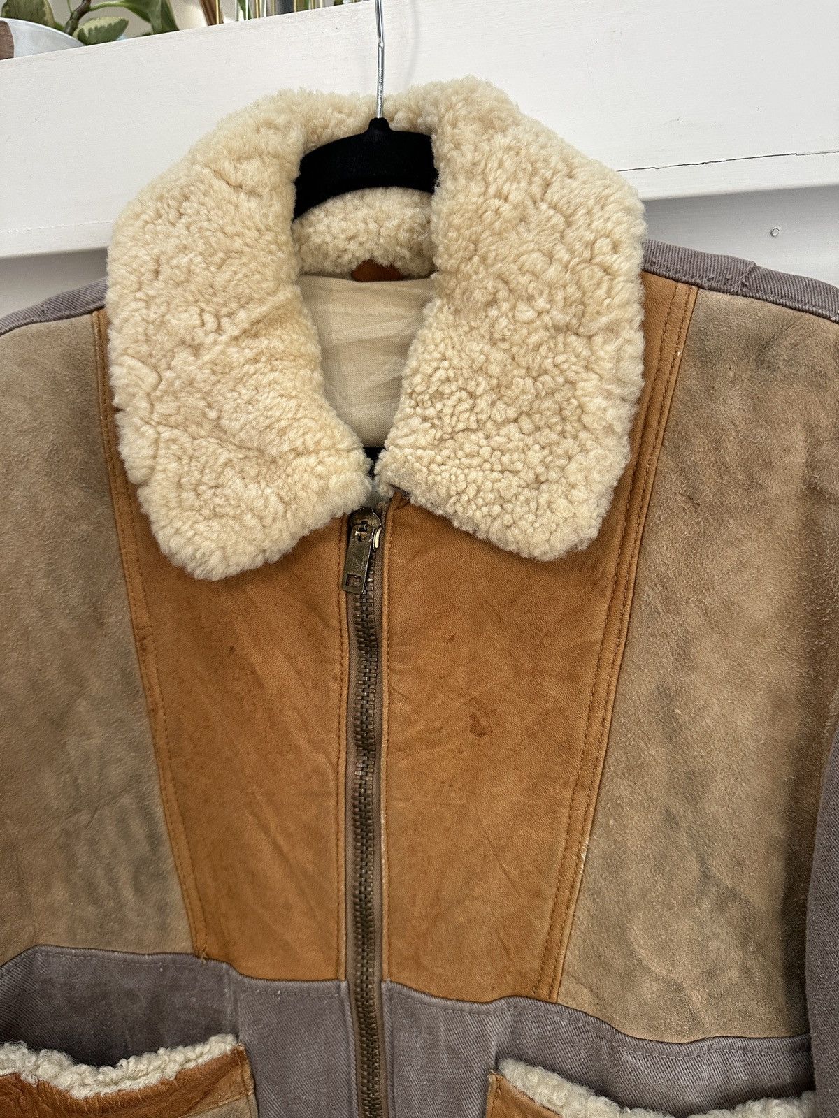 Other Sherpa Sheepskin Vintage Jacket Size US S / EU 44-46 / 1 - 3 Thumbnail