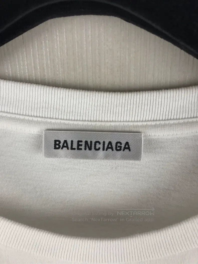 Balenciaga Balenciaga Cursive Logo Short Sleeve T-Shirt - S Size US S / EU 44-46 / 1 - 3 Thumbnail