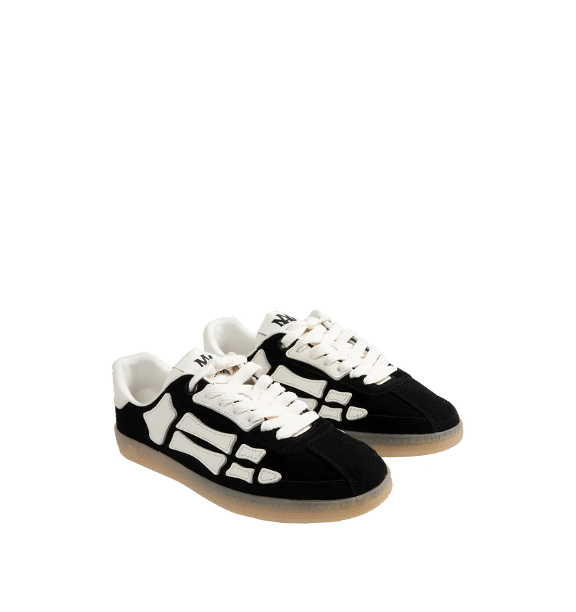 Amiri o1h1sh10525 Pacific Bones Sneaker in Black Size US 8 / EU 41 - 2 Thumbnail