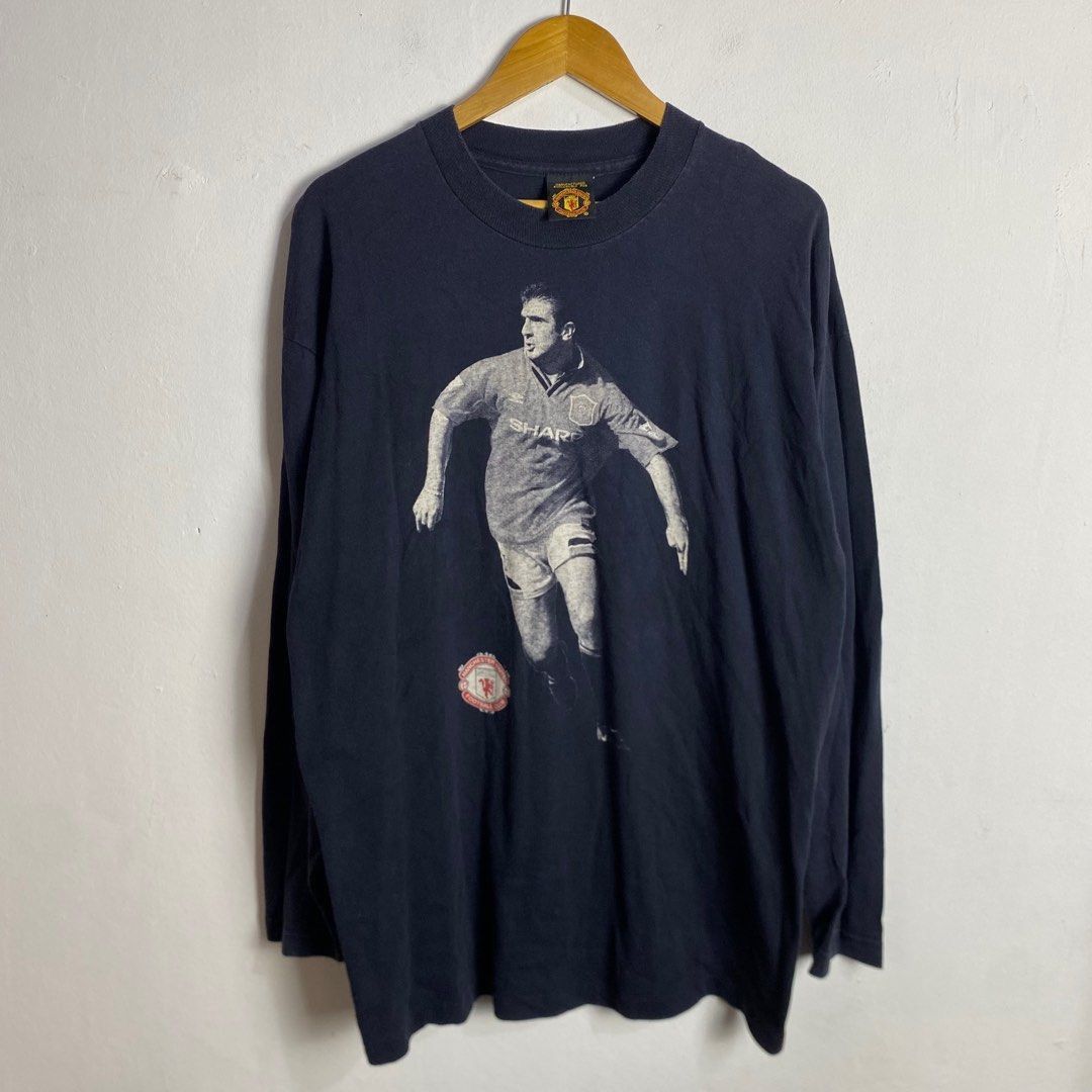 Vintage 90’s Manchester United Eric Cantona Long Sleeve Size US XL / EU 56 / 4 - 1 Thumbnail