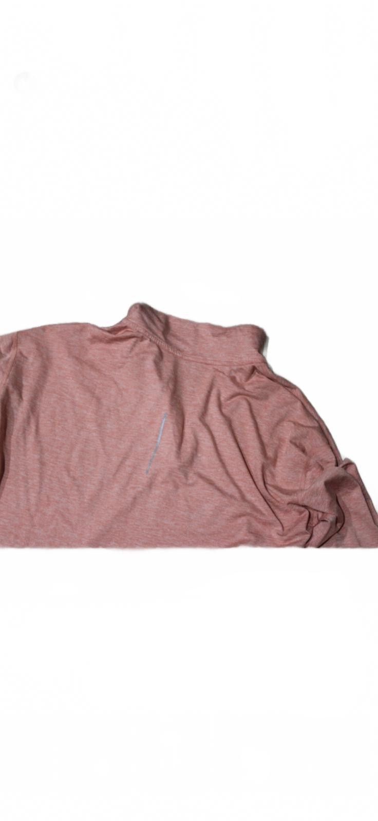 Nike Nike Women's Long Sleeve Quarter Zip Pullover S Pink Heather Size S / US 4 / IT 40 - 7 Thumbnail