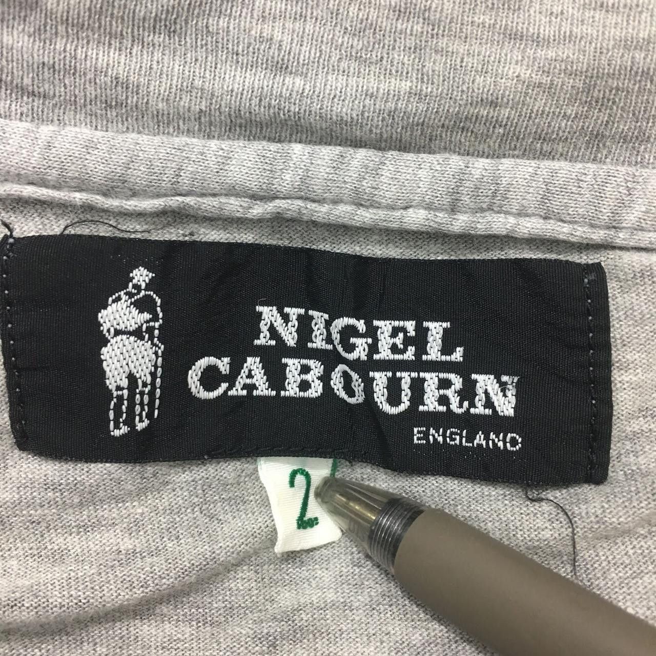 Nigel Cabourn NIGEL CABOURN ENGLAND Designer The Globe Logo Tee Shirt Size US M / EU 48-50 / 2 - 4 Thumbnail