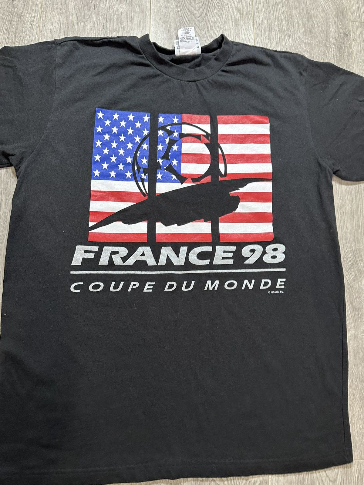 Adidas VINTAGE Adidas World Cup Shirt Adult L 1998 USA Team France Size US L / EU 52-54 / 3 - 3 Thumbnail