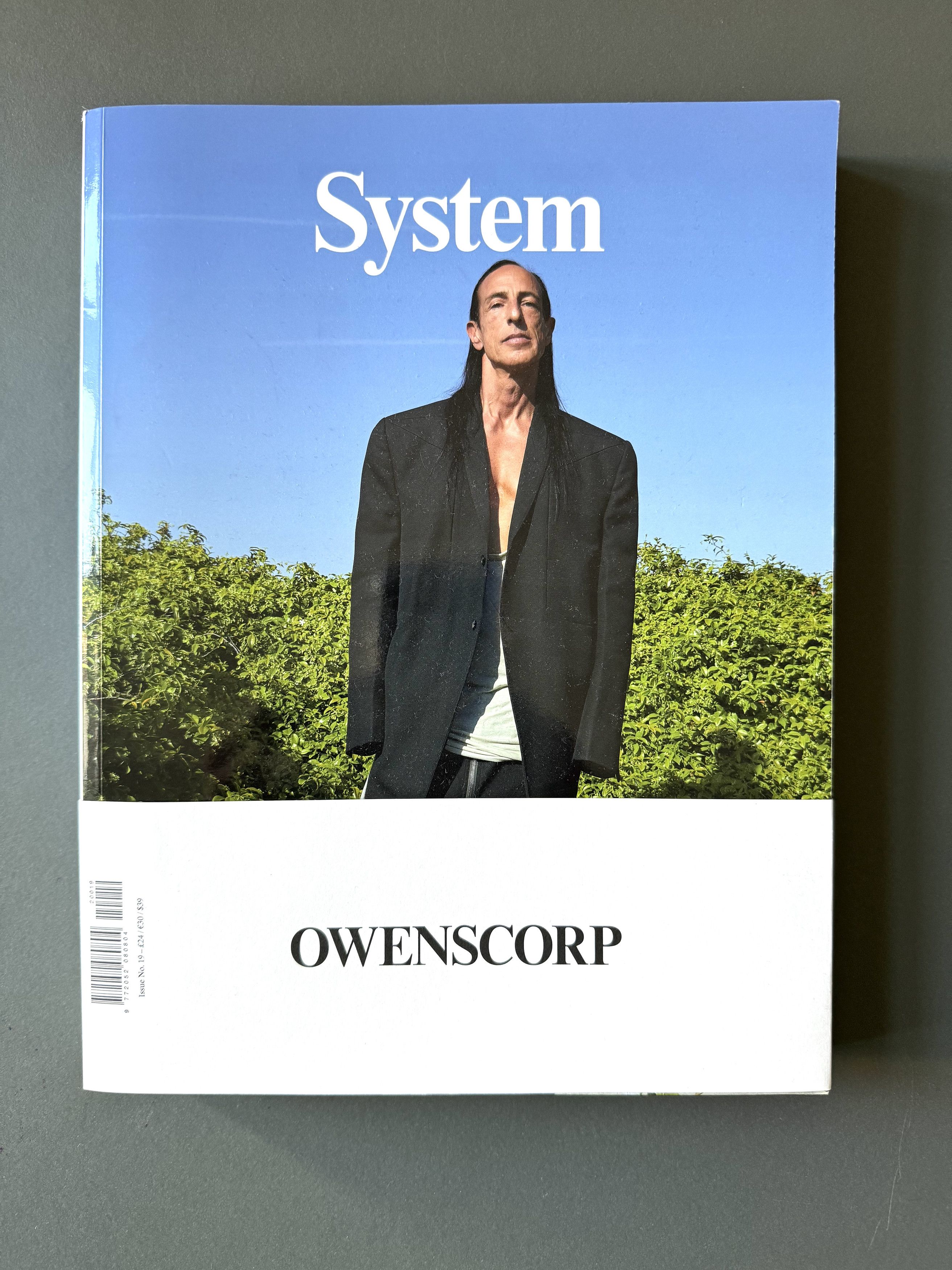 image of Rick Owens System Magazine Issue 19 Owenscorp in White, Men's
