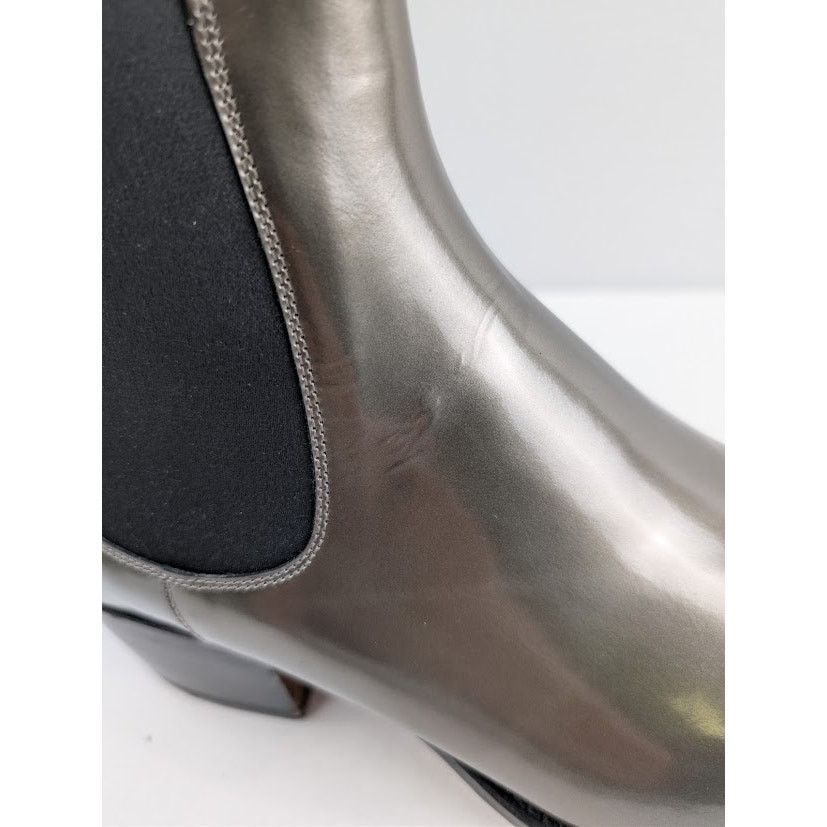 Tom Ford o1rshd1 Q:2 / Men's Chelsea Boots in Shinny Green Size US 10 / EU 43 - 5 Thumbnail