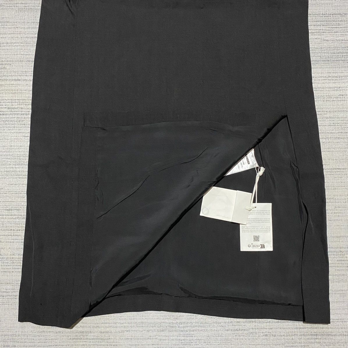 Jil Sander Jil Sander Interlock Deep V Neck Midi Dresses Size M / US 6-8 / IT 42-44 - 4 Thumbnail