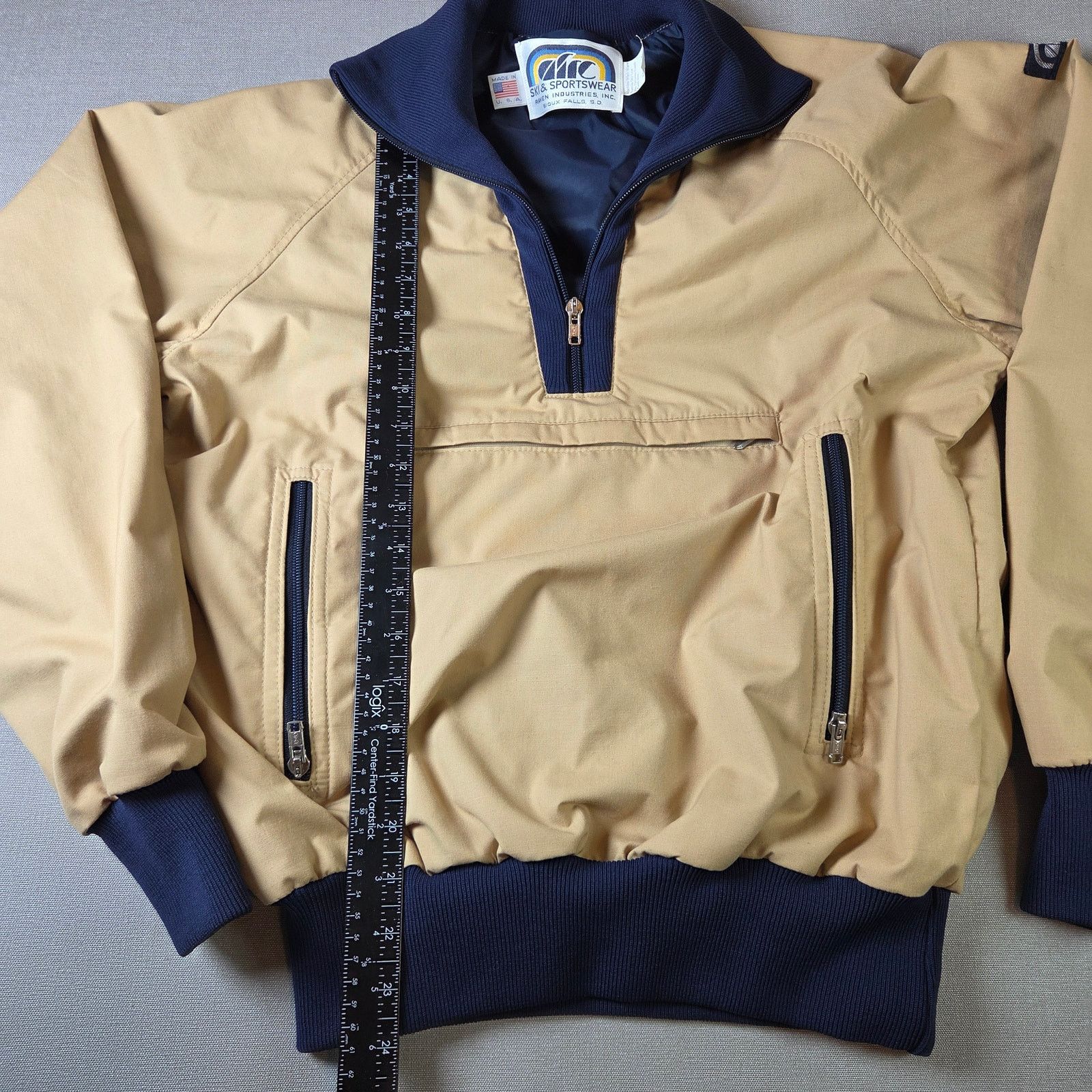 Vintage AMC Ski & Sportswear Vintage 1/4 Zip Jacket Made in USA M Size US M / EU 48-50 / 2 - 9 Thumbnail