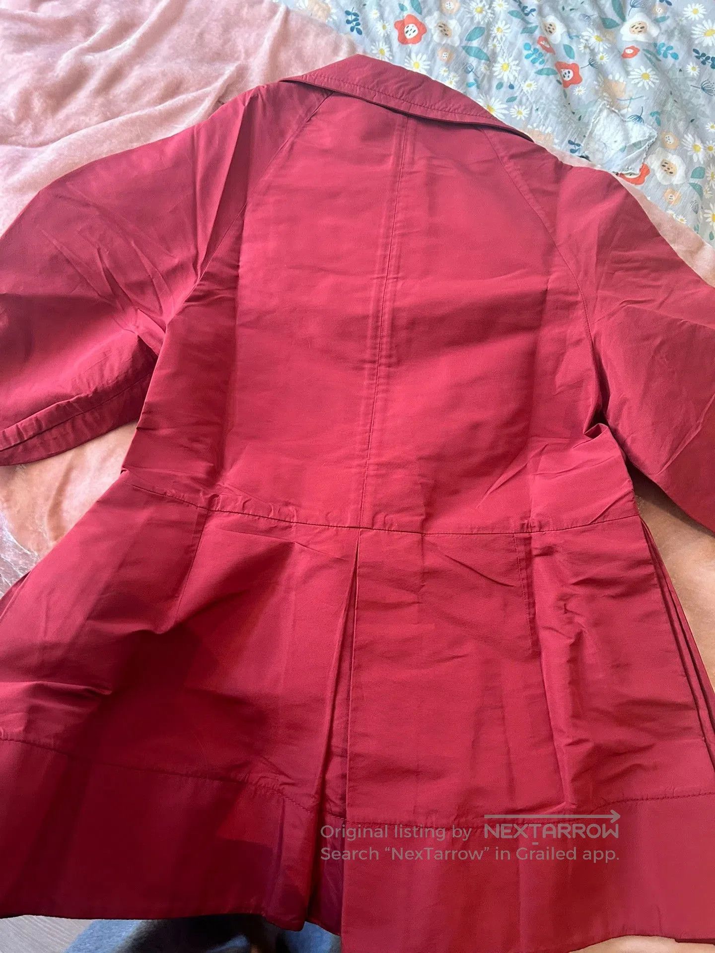 Miu Miu miu miu dark red trench coat, size xs. Size US XS / EU 42 / 0 - 3 Thumbnail